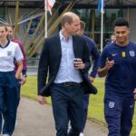 Prinz William besucht Englands Nationalteam vor EM