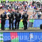 Polizei-Großaufgebot steht für das Ungarn-Spiel bereit