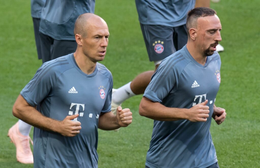 Robben und Ribéry als Inspiration für Münchner Standards