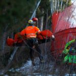 Ski-Star Sarrazin nach Sturz mit Helikopter abtransportiert