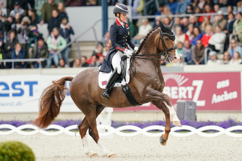 Tierquälerei: Olympiasiegerin Dujardin für ein Jahr gesperrt