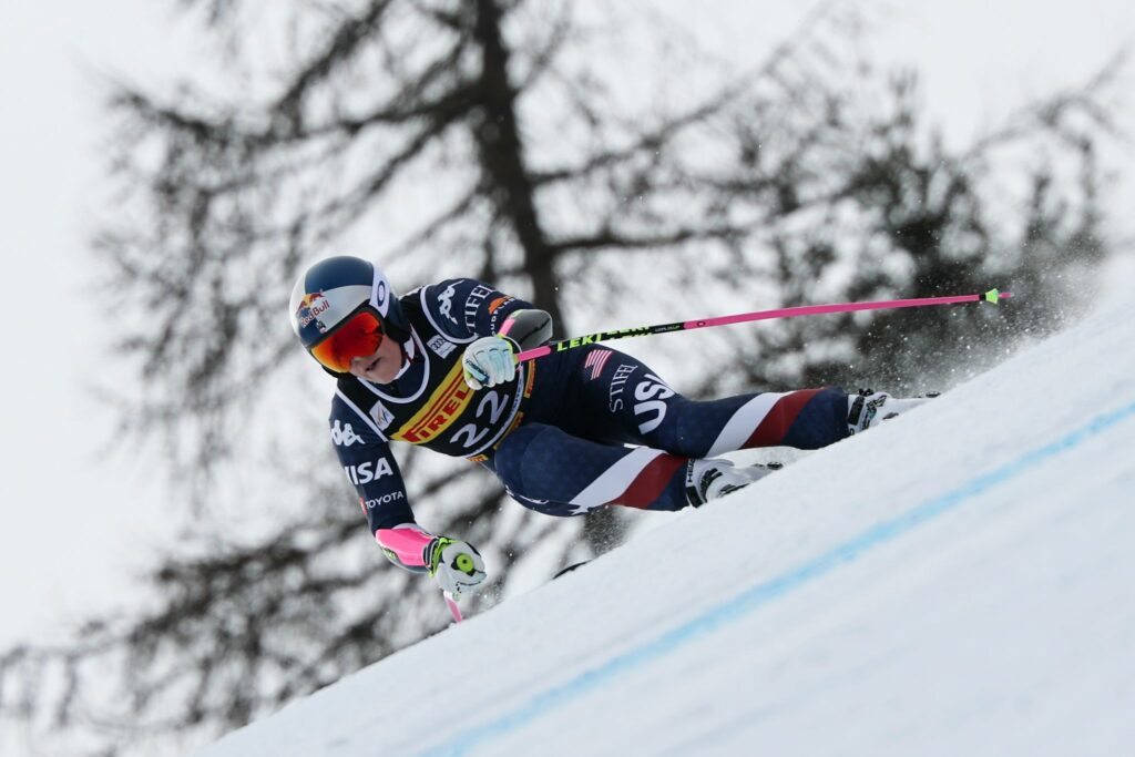 Sturz im Super-G: Enttäuschung für Ski-Star Vonn