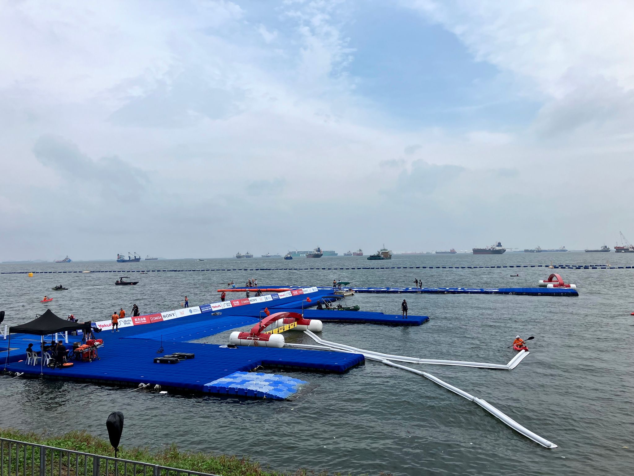 «Echt nervig»: Dreckiges Wasser sorgt bei WM für Ärger
