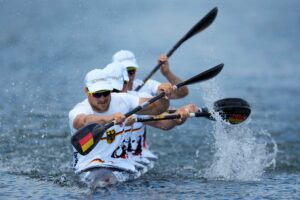 Das Paradeboot Kajakvierer verpasst WM-Medaille