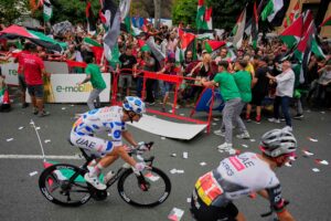 Nach Vuelta-Eklat: Kritik an propalästinensischen Protesten