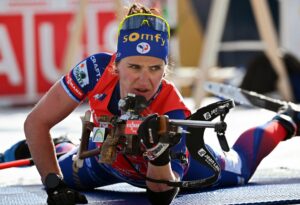 Verurteilte Biathletin Simon nach Sperre zurück im Weltcup