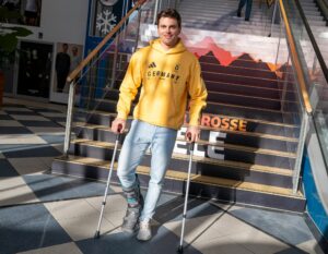 Knöchelbruch: Skirennfahrer Schmid bangt um Olympia