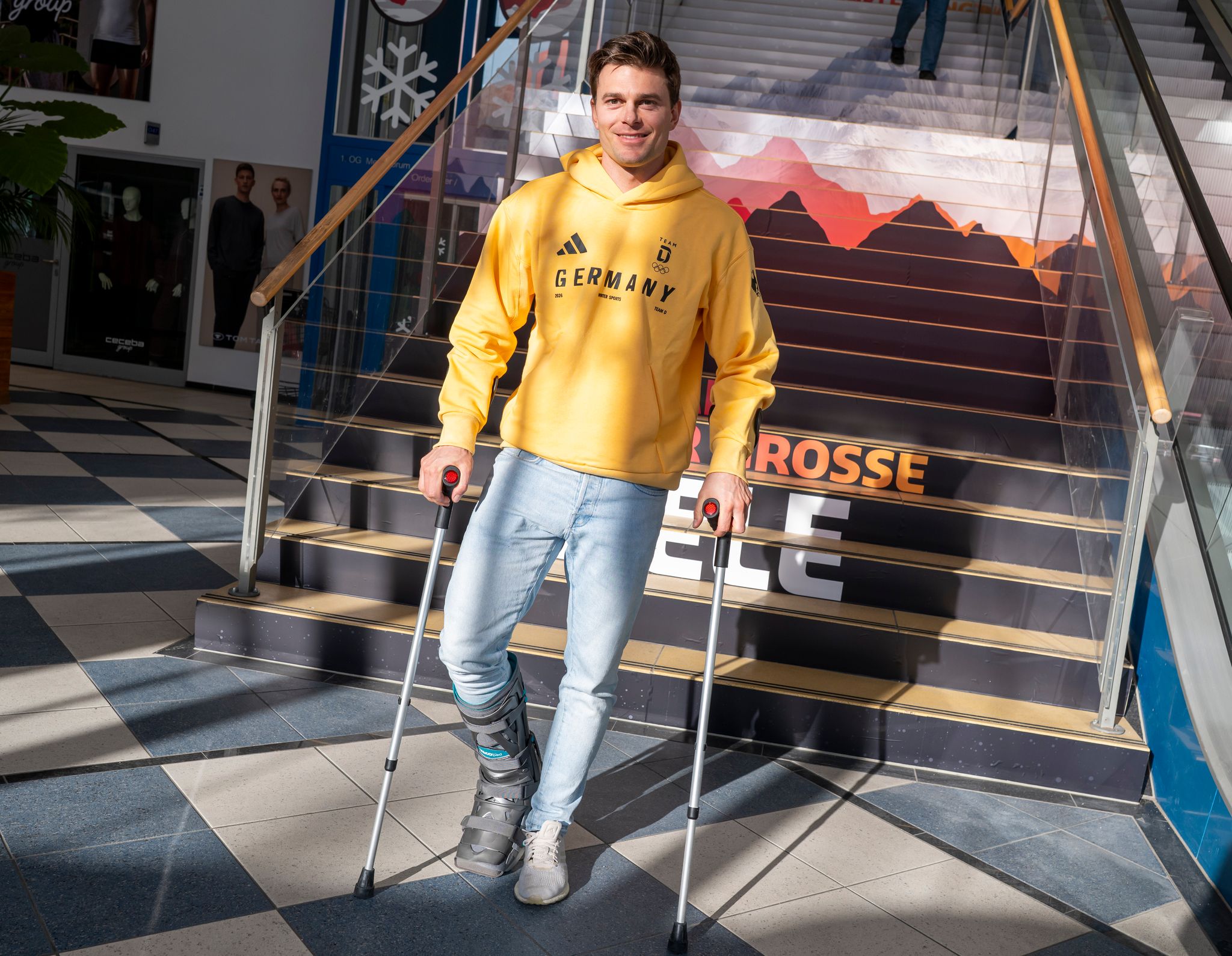 Knöchelbruch: Skirennfahrer Schmid bangt um Olympia