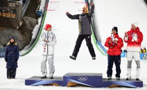 Bier-Bremse für die nächste Medaille: Raimund springt wieder