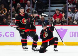 Mit Erfolg zu Olympia: Stützle schießt Senators zum Sieg