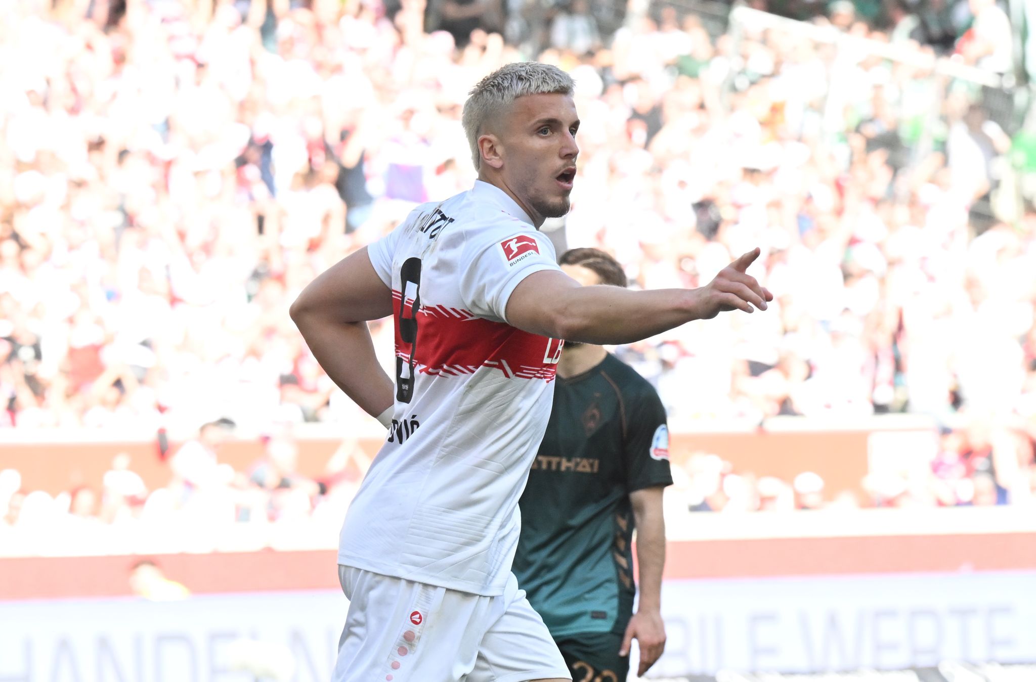 Ermedin Demirovic glich für den VfB den Rückstand aus.