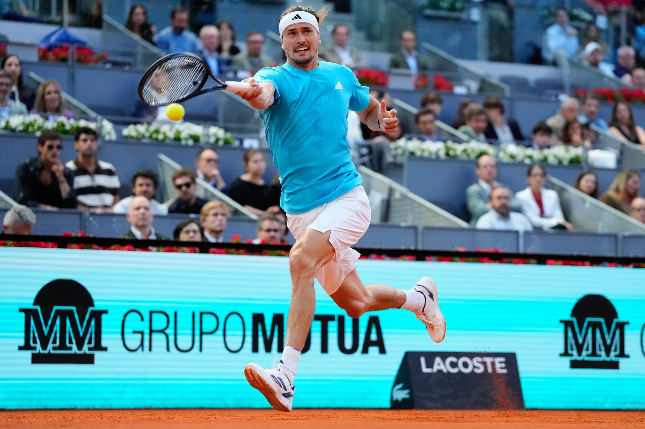 Alexander Zverev erreicht das Halbfinale in Madrid.
