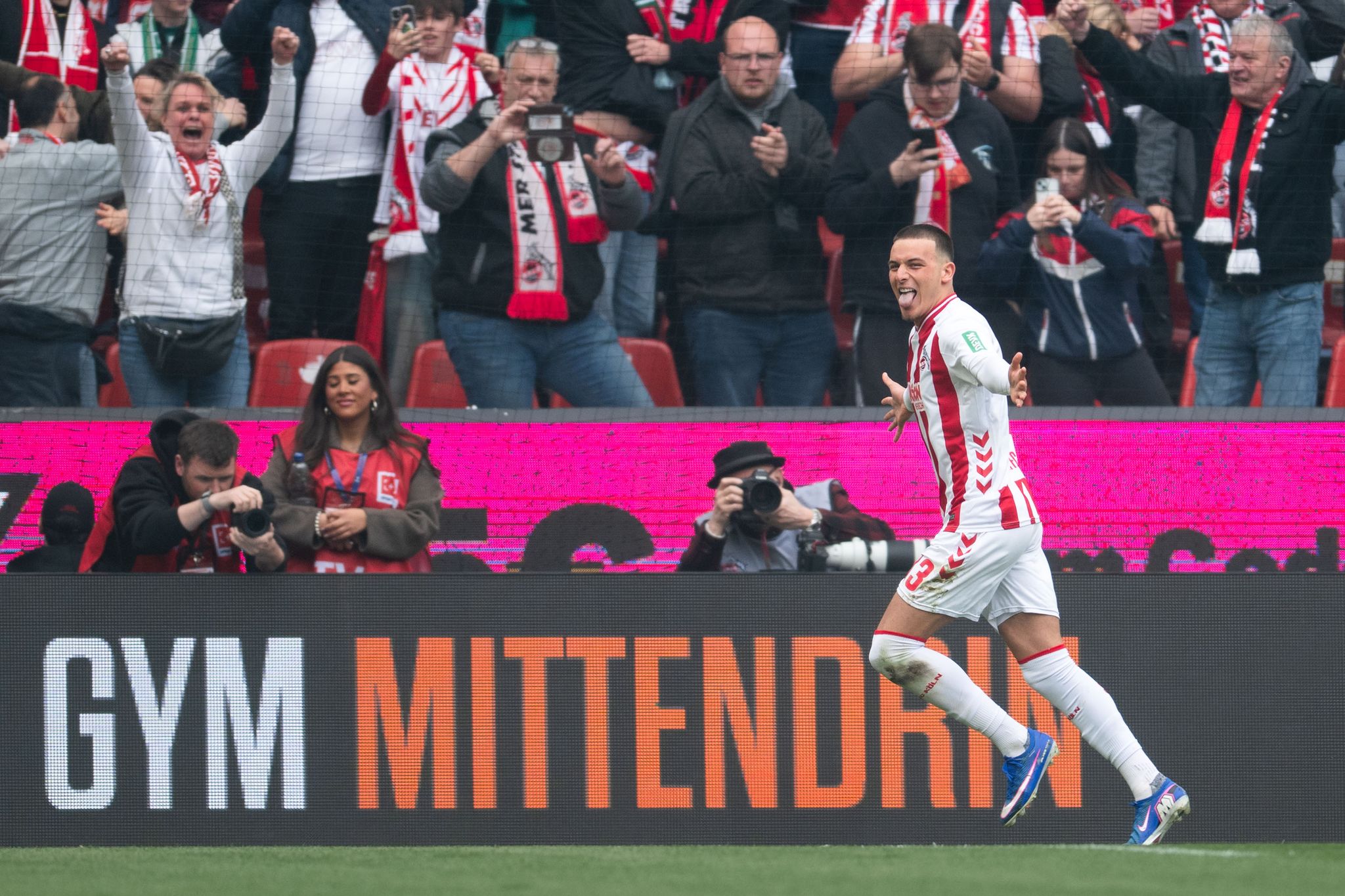 Said El Mala brachte Köln gegen Bremen früh in Führung.