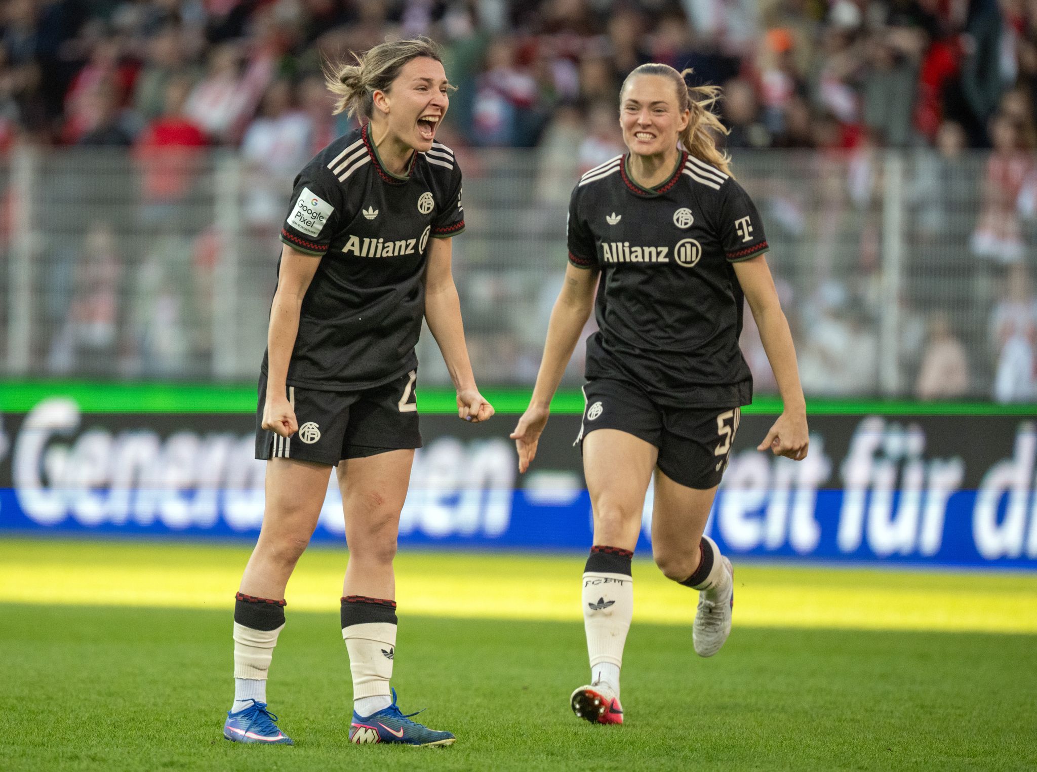 Es war ein hartes Stück Arbeit für die Bayern-Fußballerinnen.
