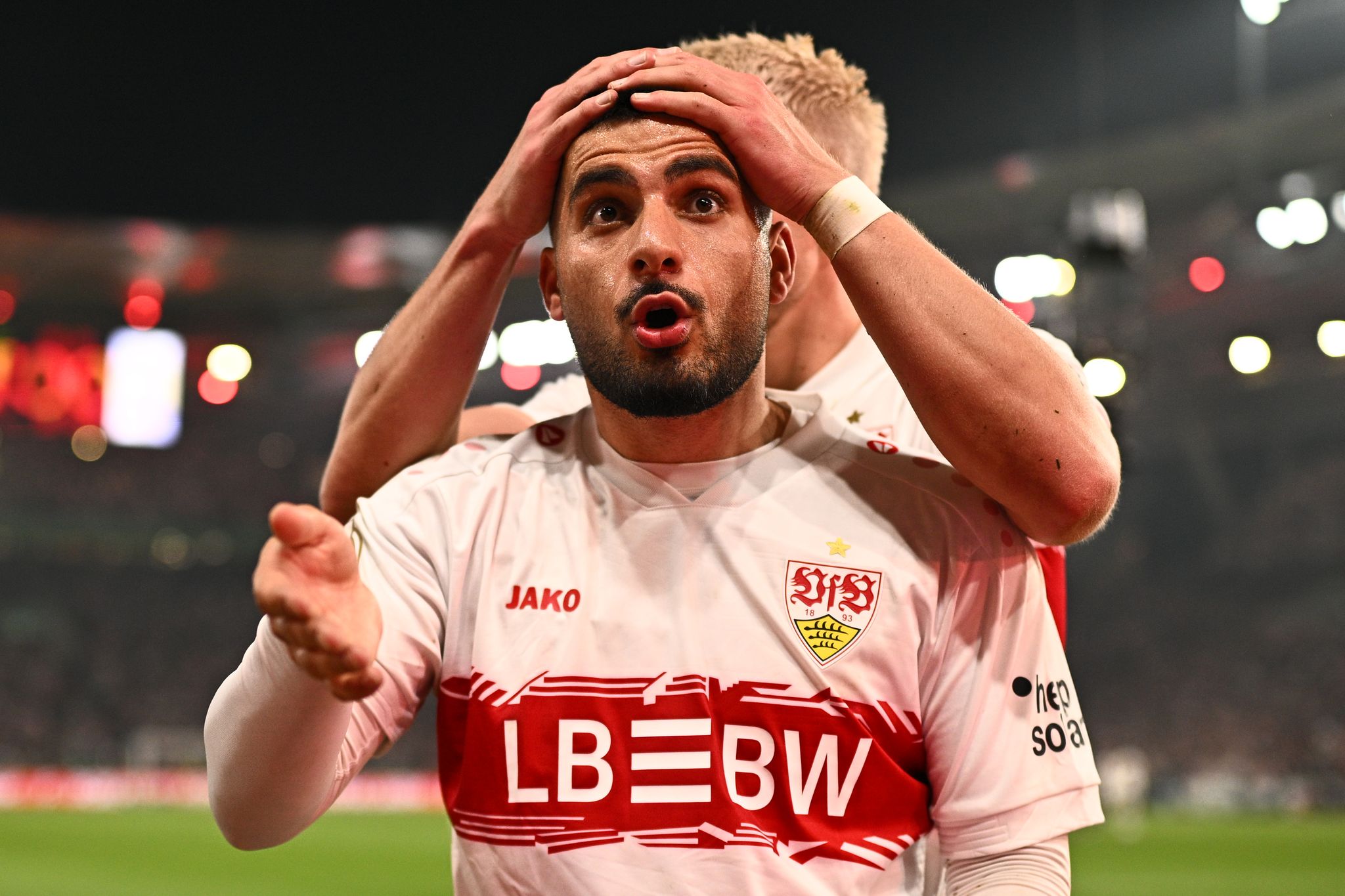 Deniz Undav entfachte mit dem Ausgleich Euphorie beim Stuttgarter Publikum.
