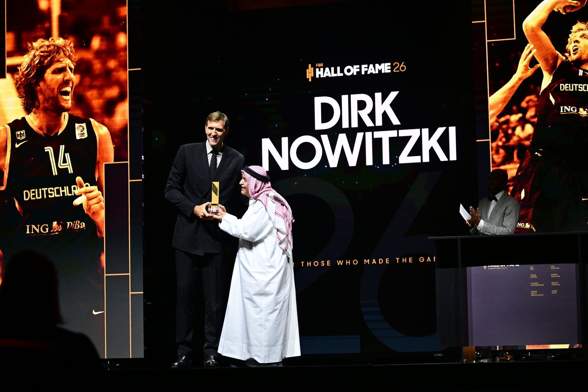 Dirk Nowitzki gehört nun zur Hall of Fame des Basketball-Weltverbandes.