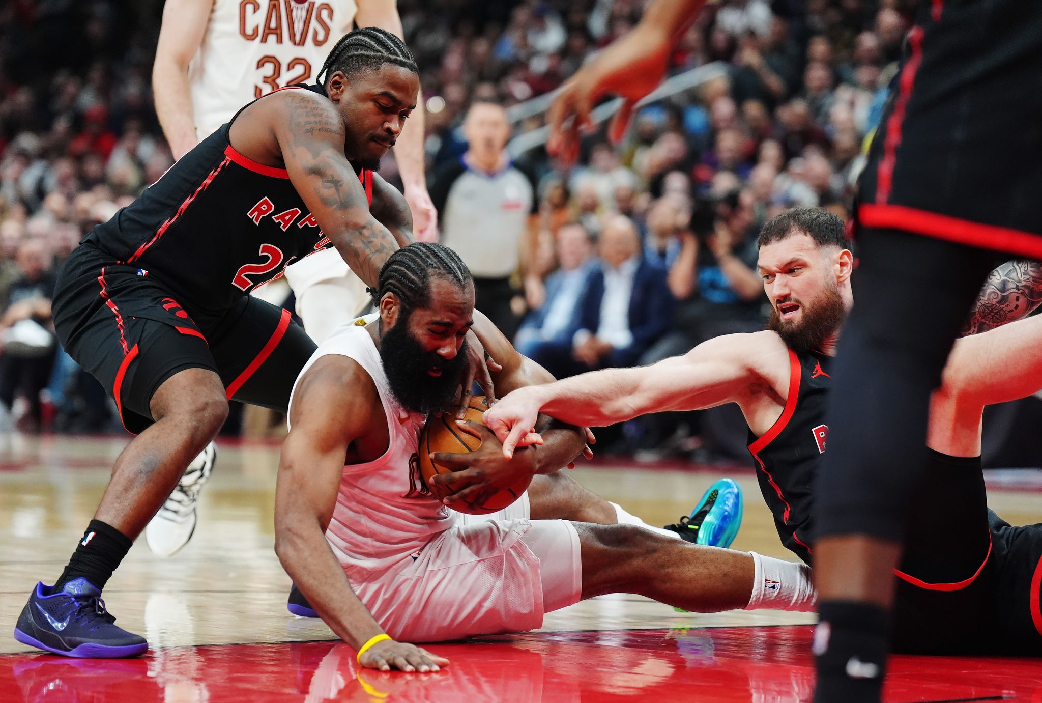 James Harden und die Cavaliers gingen in Toronto zu Boden.