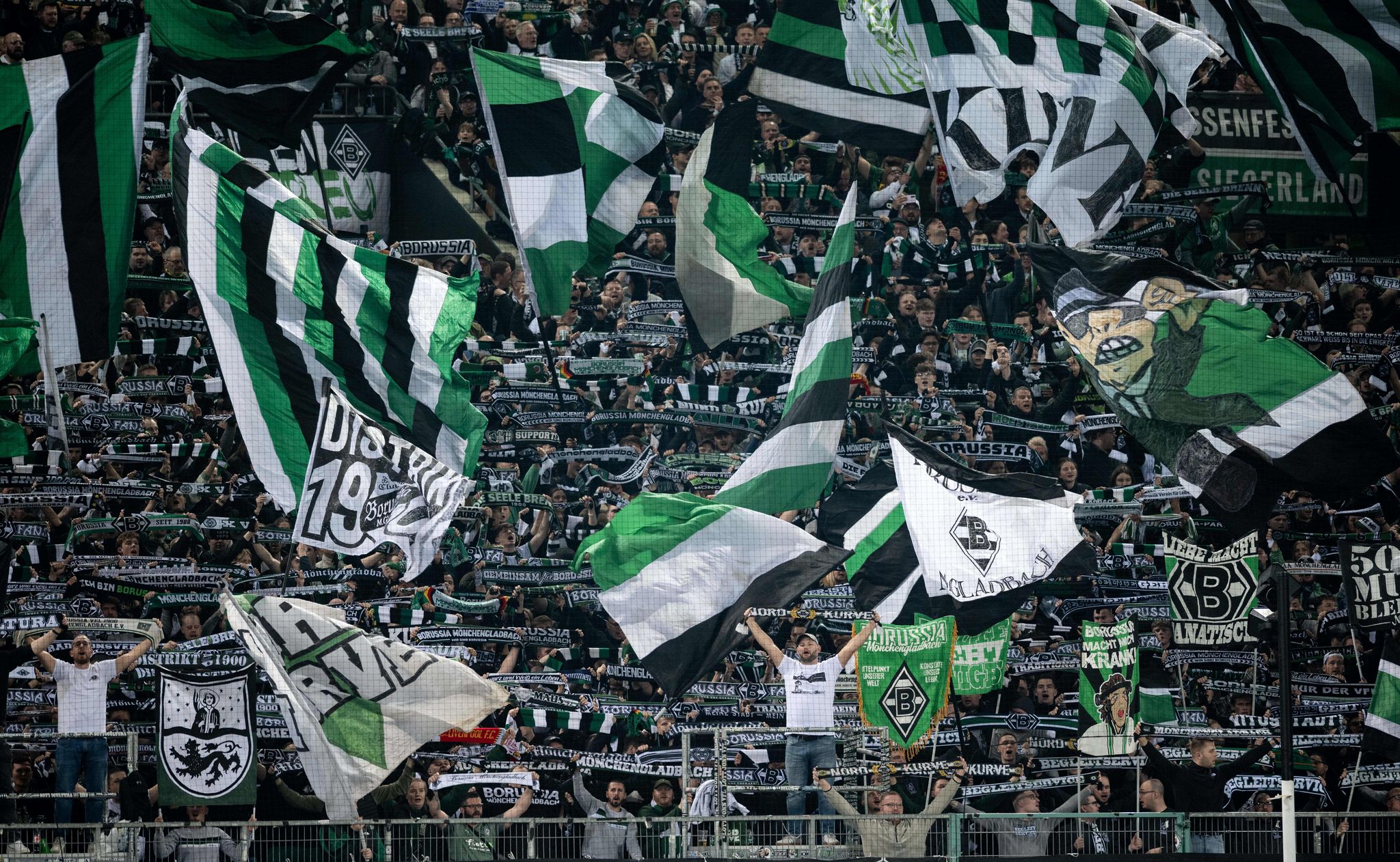 Bei Borussia Mönchengladbach gibt es erneut einen Millionen-Verlust. (Archivbild)