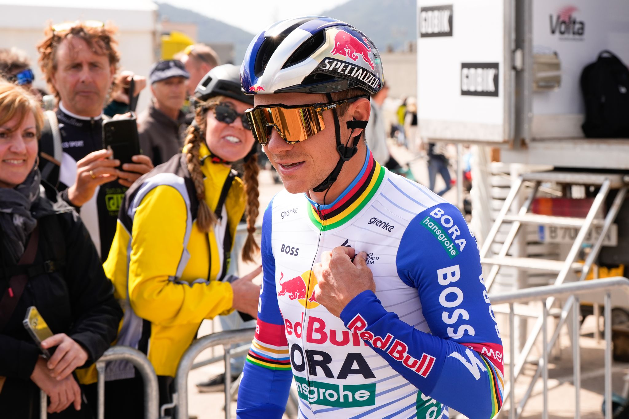 Hofft auf einen Sieg gegen Tadej Pogacar in Lüttich: Remco Evenepoel. (Archivbild)