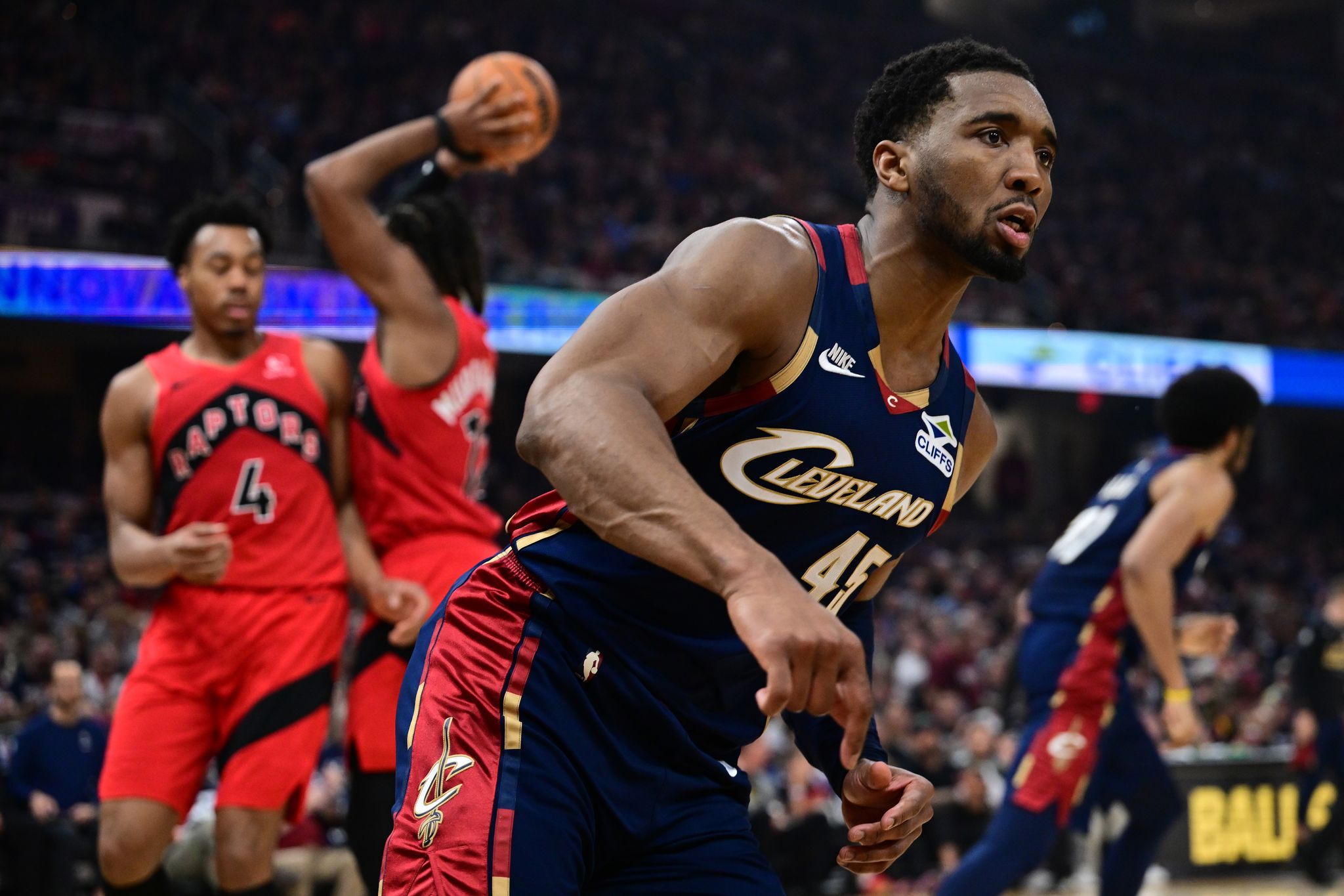 Donovan Mitchell war der herausragende Akteur der Cleveland Cavaliers.