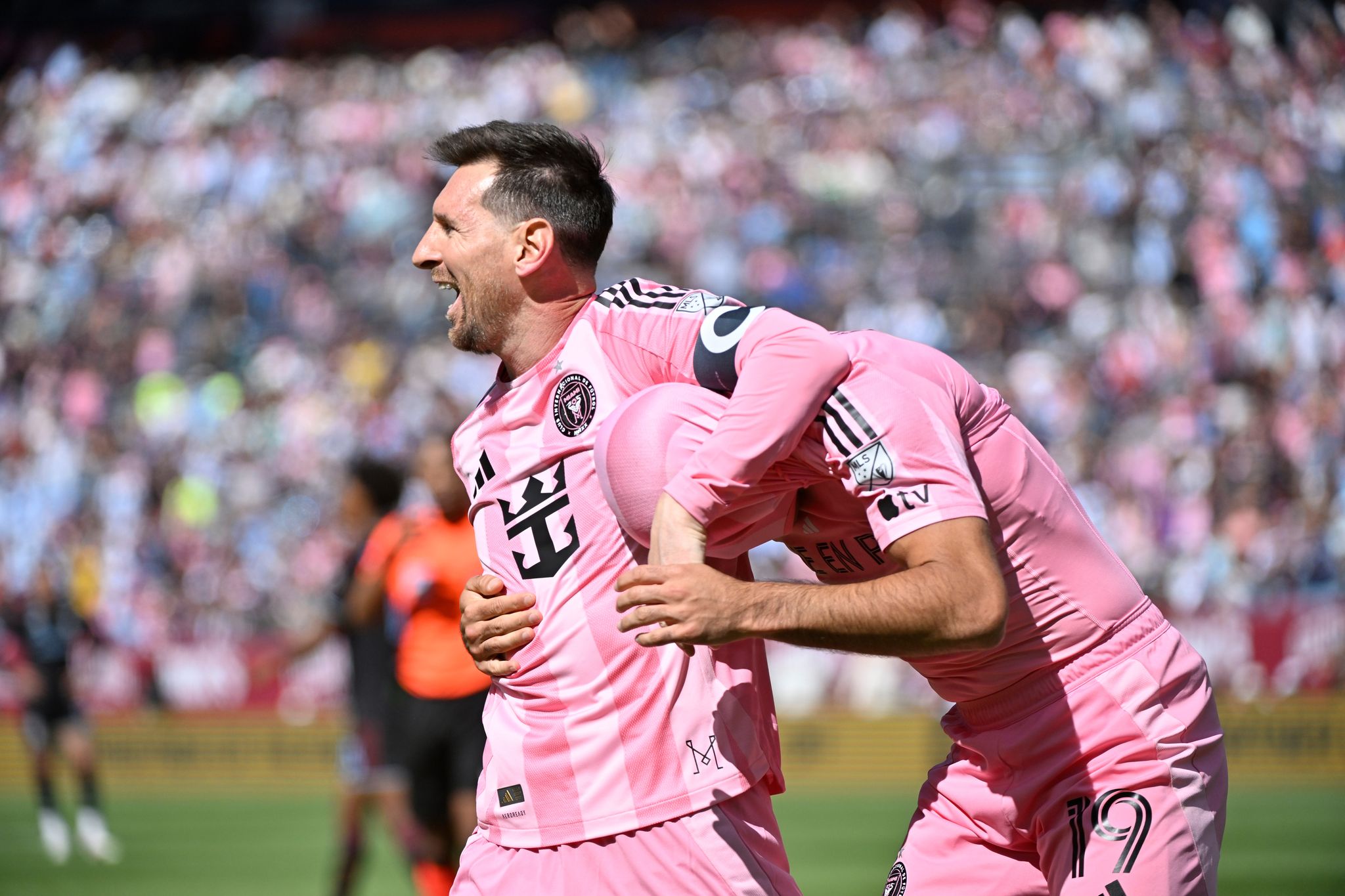 Lionel Messi traf beim Miami-Sieg gleich doppelt.