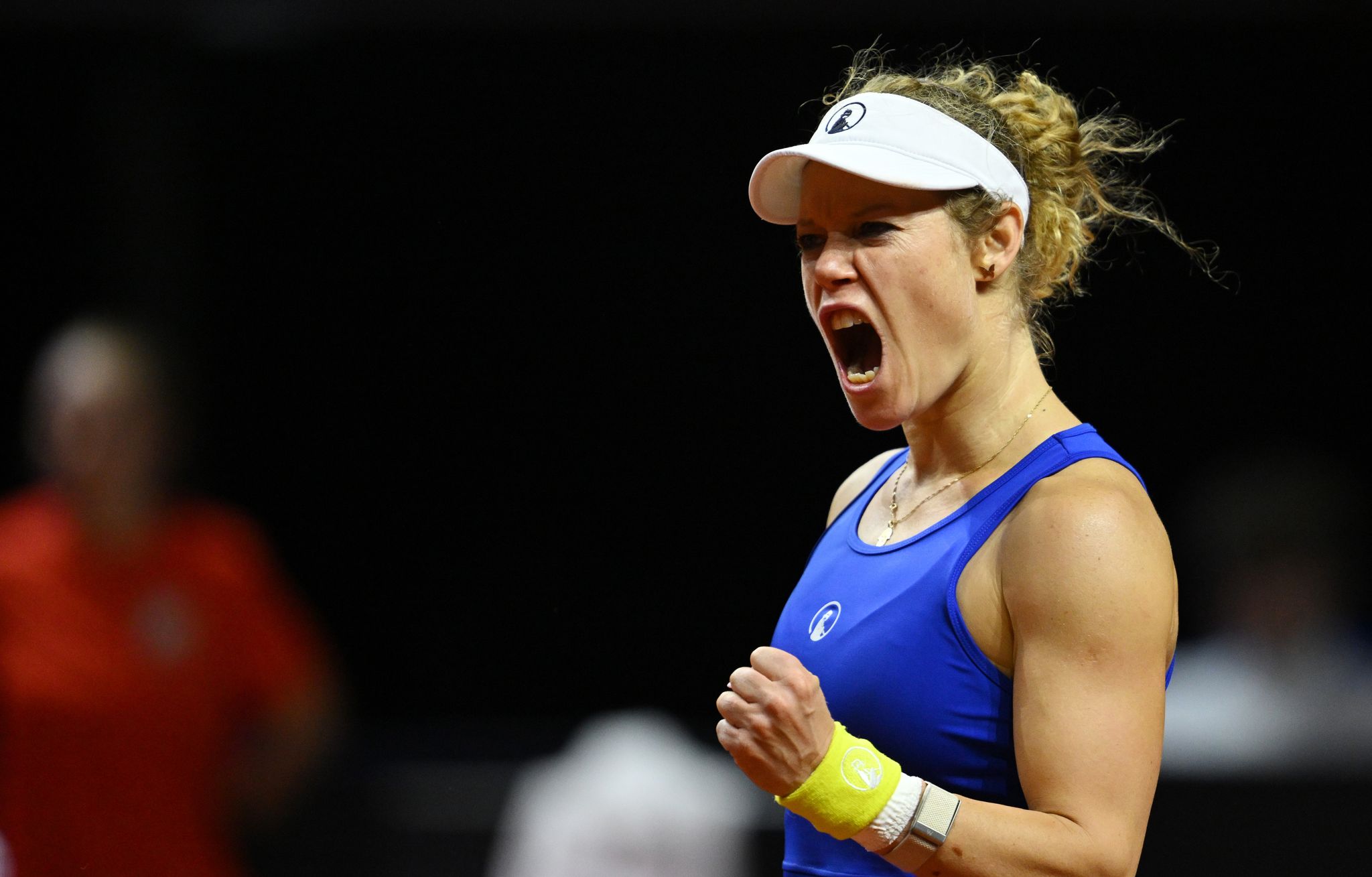 Nach einem hart erkämpften Sieg durfte Laura Siegemund jubeln.