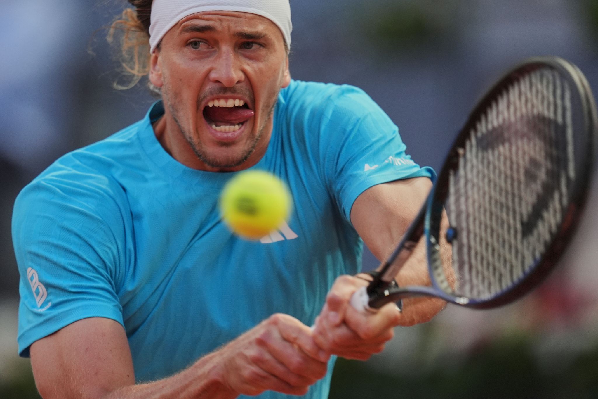Steht in Madrid im Achtelfinale: Alexander Zverev.