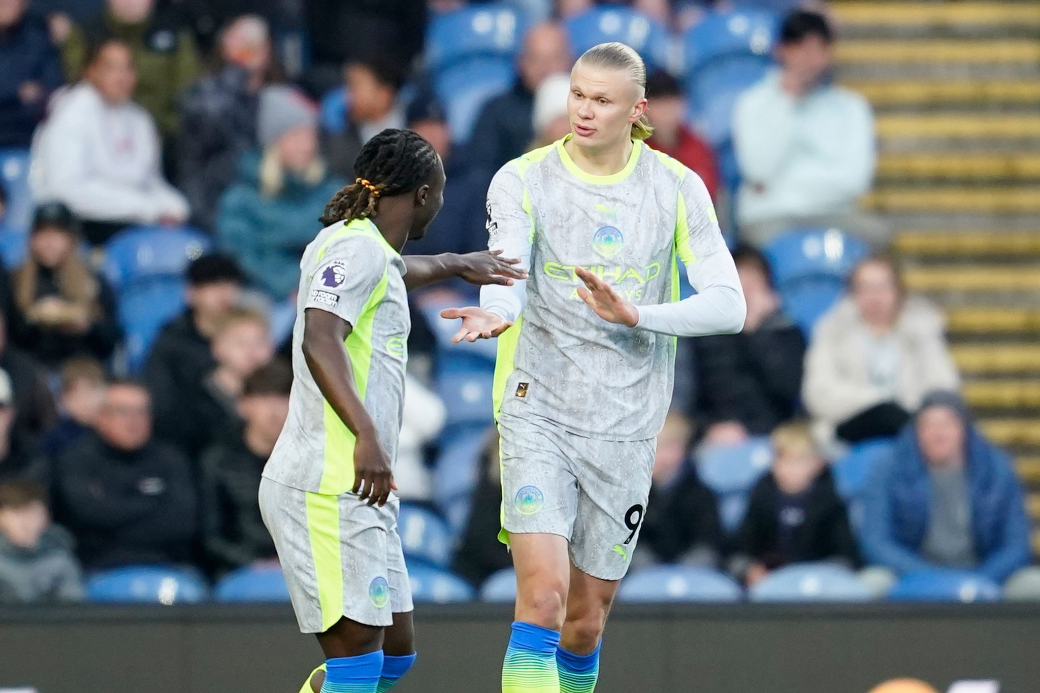 Traf für Man City: Erling Haaland