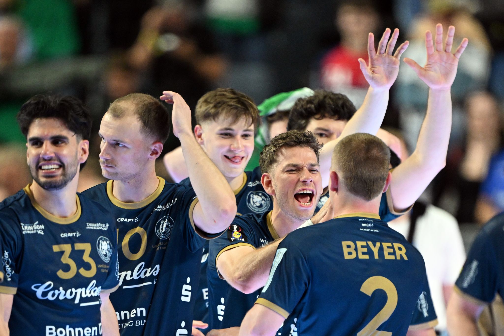 Nach dem Halbfinal-Sieg gegen den SC Magdeburg scheint für den BHC alles möglich.