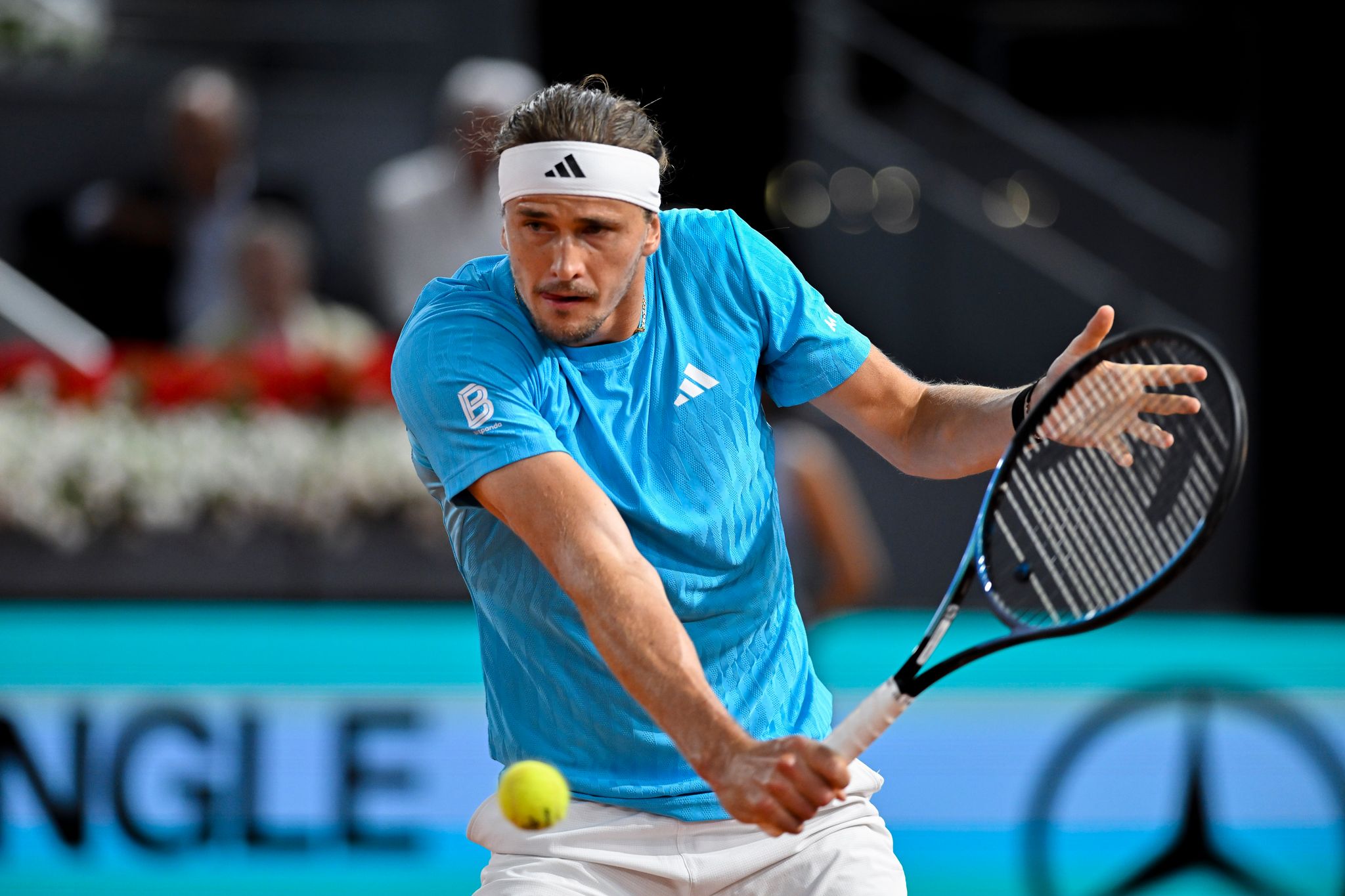 Alexander Zverev erreicht in Madrid das Viertelfinale.