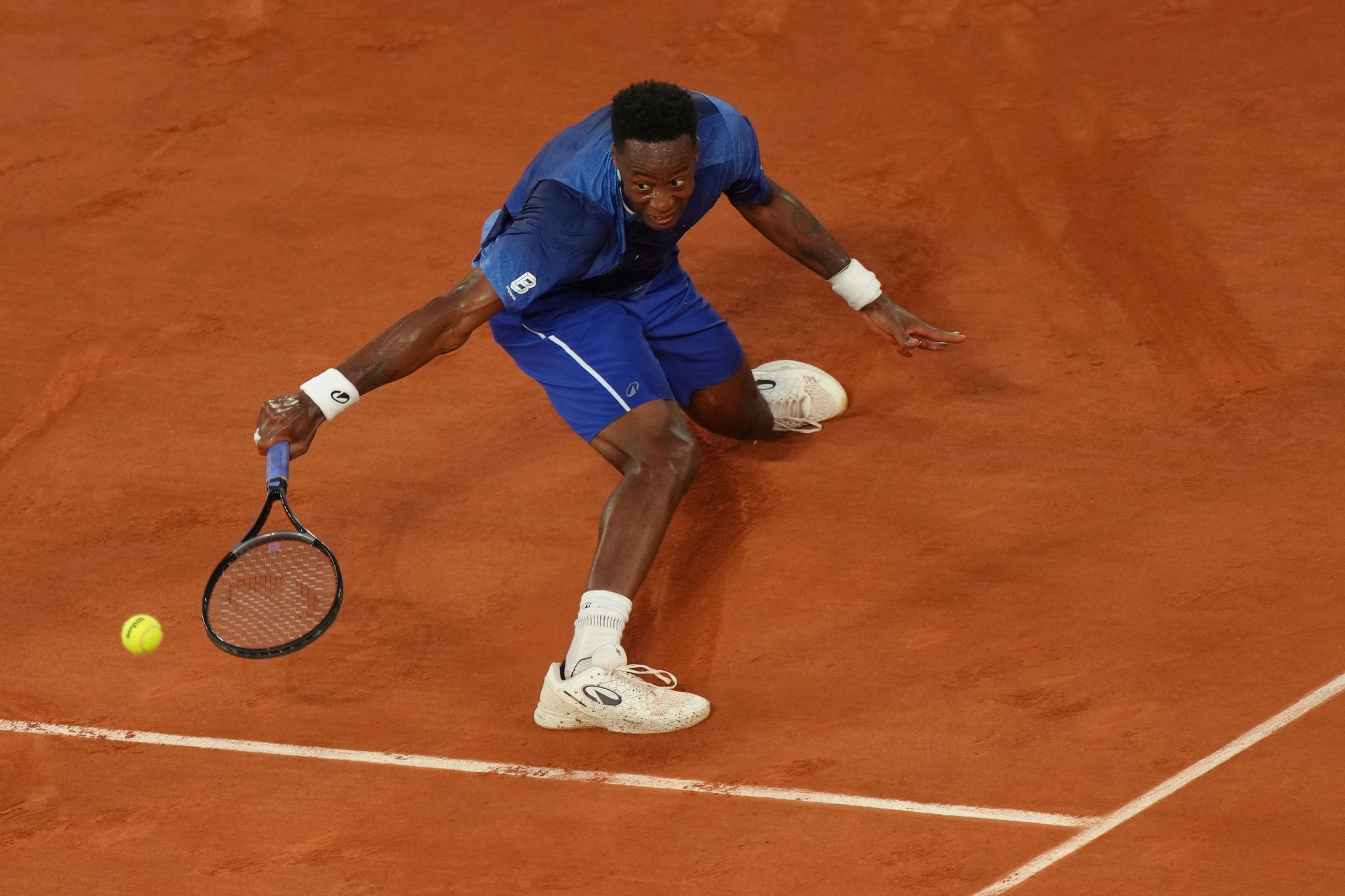 Gael Monfils kämpfte leidenschaftlich bei seinem Abschied in Roland Garros.
