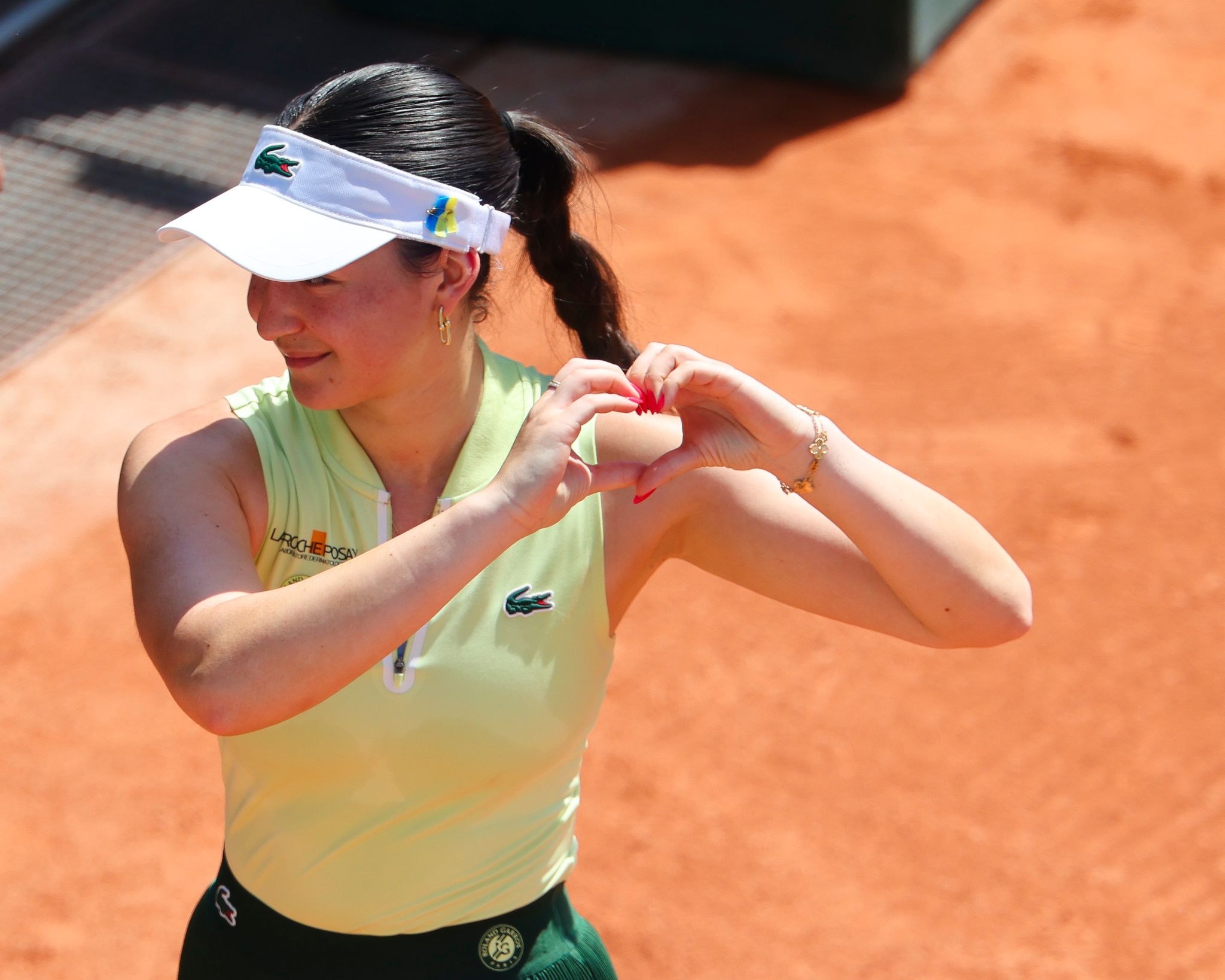 Eva Lys hat ein Herz für einige Spielerinnen auf der Tour.