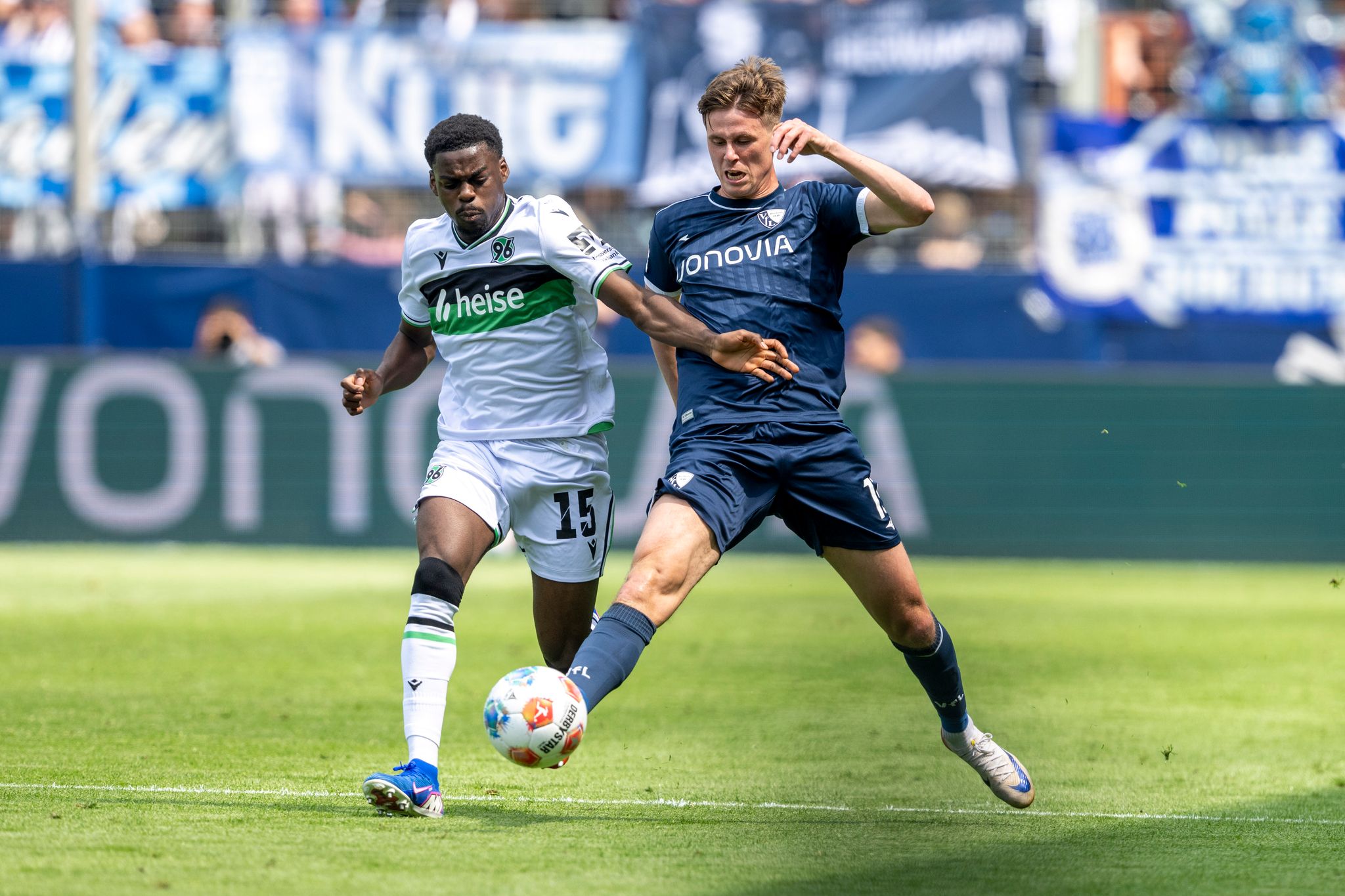 Hannover 96 tat sich beim Auswärtsspiel in Bochum schwer.
