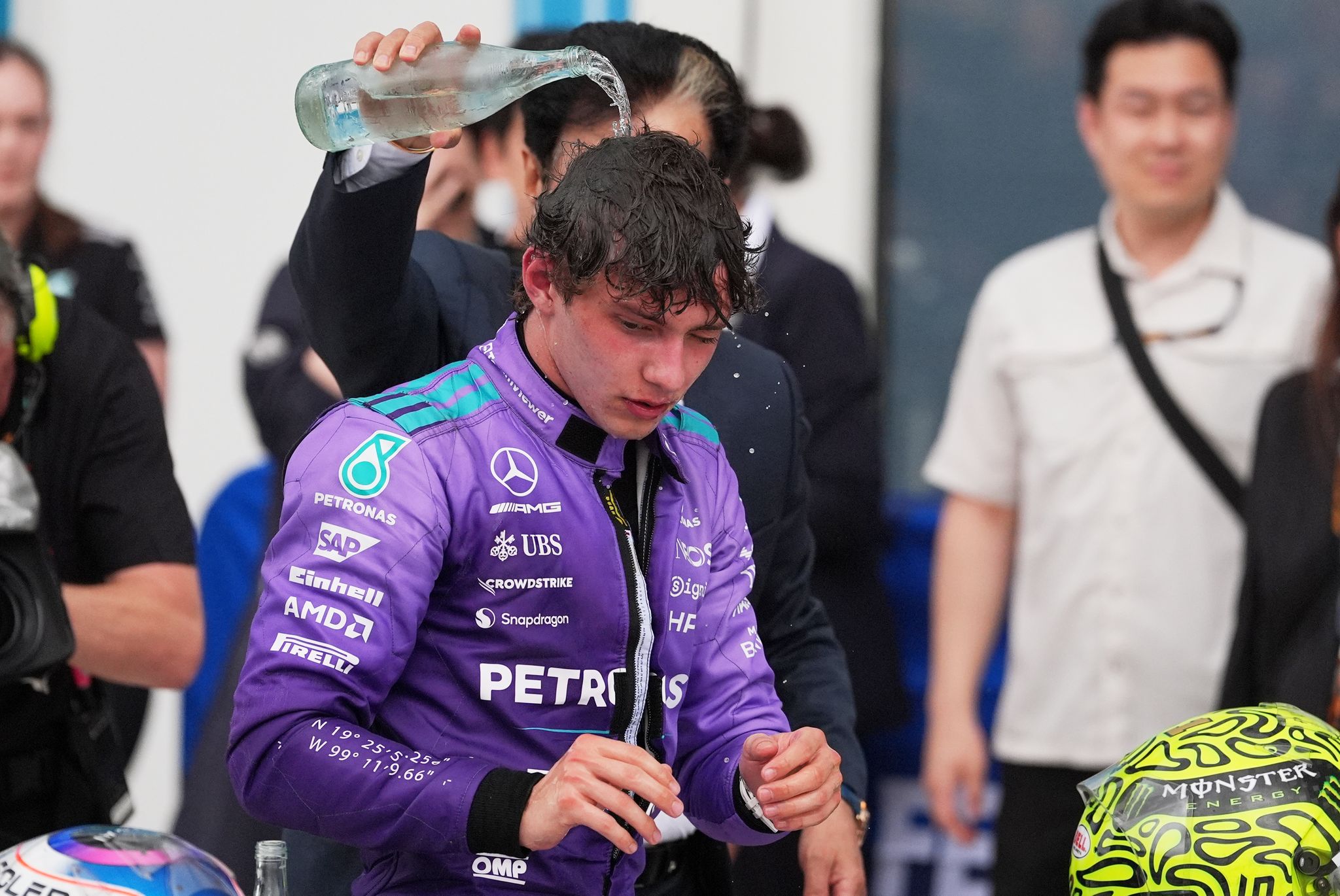 Kalte Dusche für Miami-Sieger Kimi Antonelli.