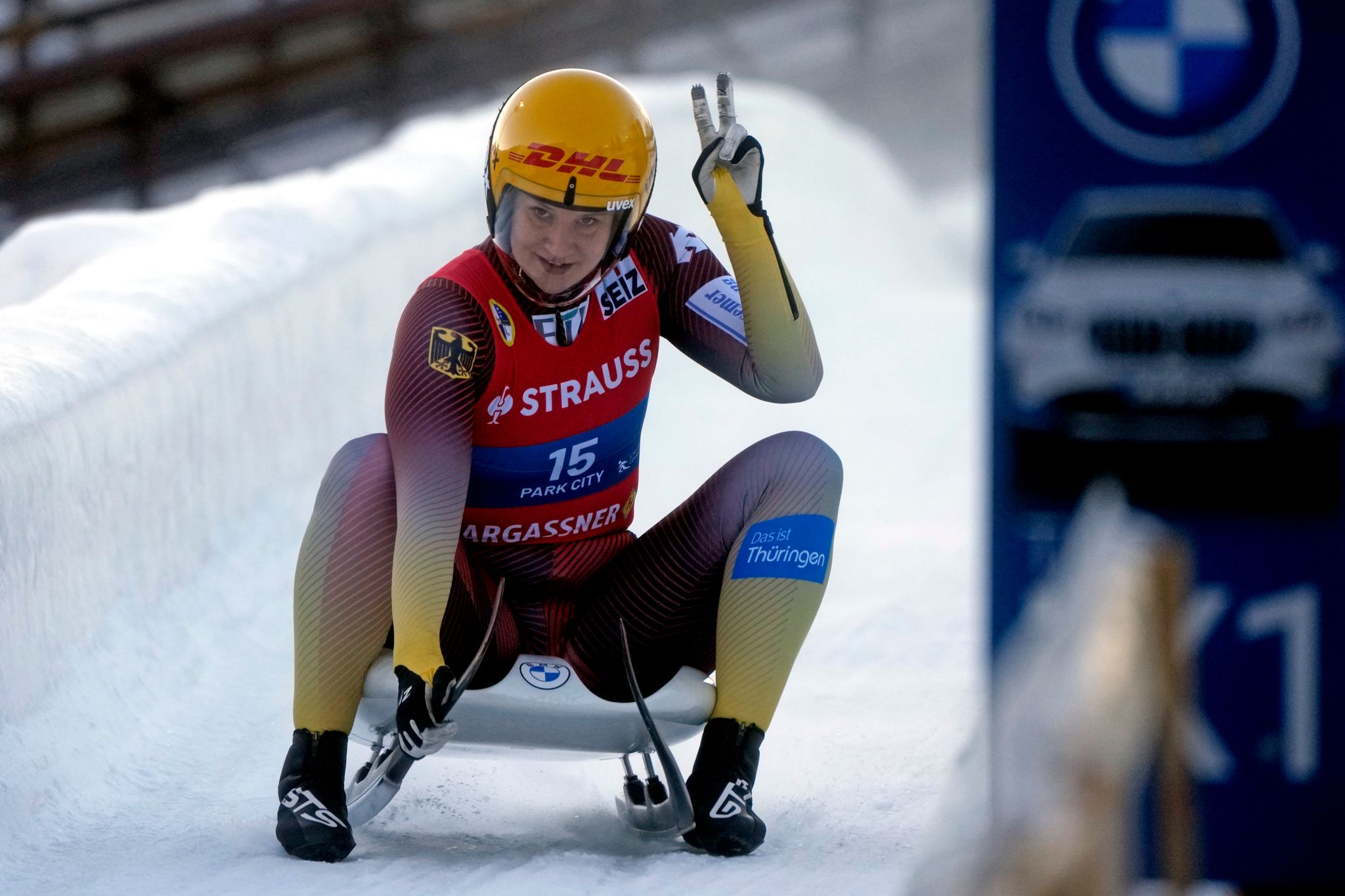 Schwangere und Eltern sollen künftig besser gefördert werden. Laut Ex-Rennrodlerin Dajana Eitberger ist das ein wichtiger Schritt für werdende Mütter im Leistungssport. (Archivbild)