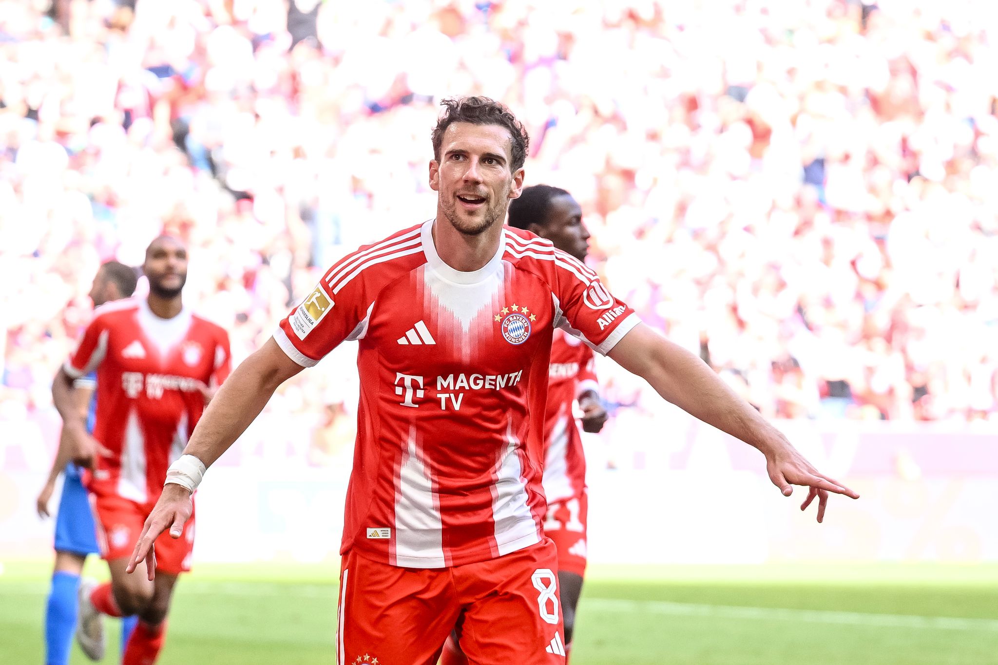 Letztes Heimspiel im Bayern-Trikot: Leon Goretzka. (Archivbild)