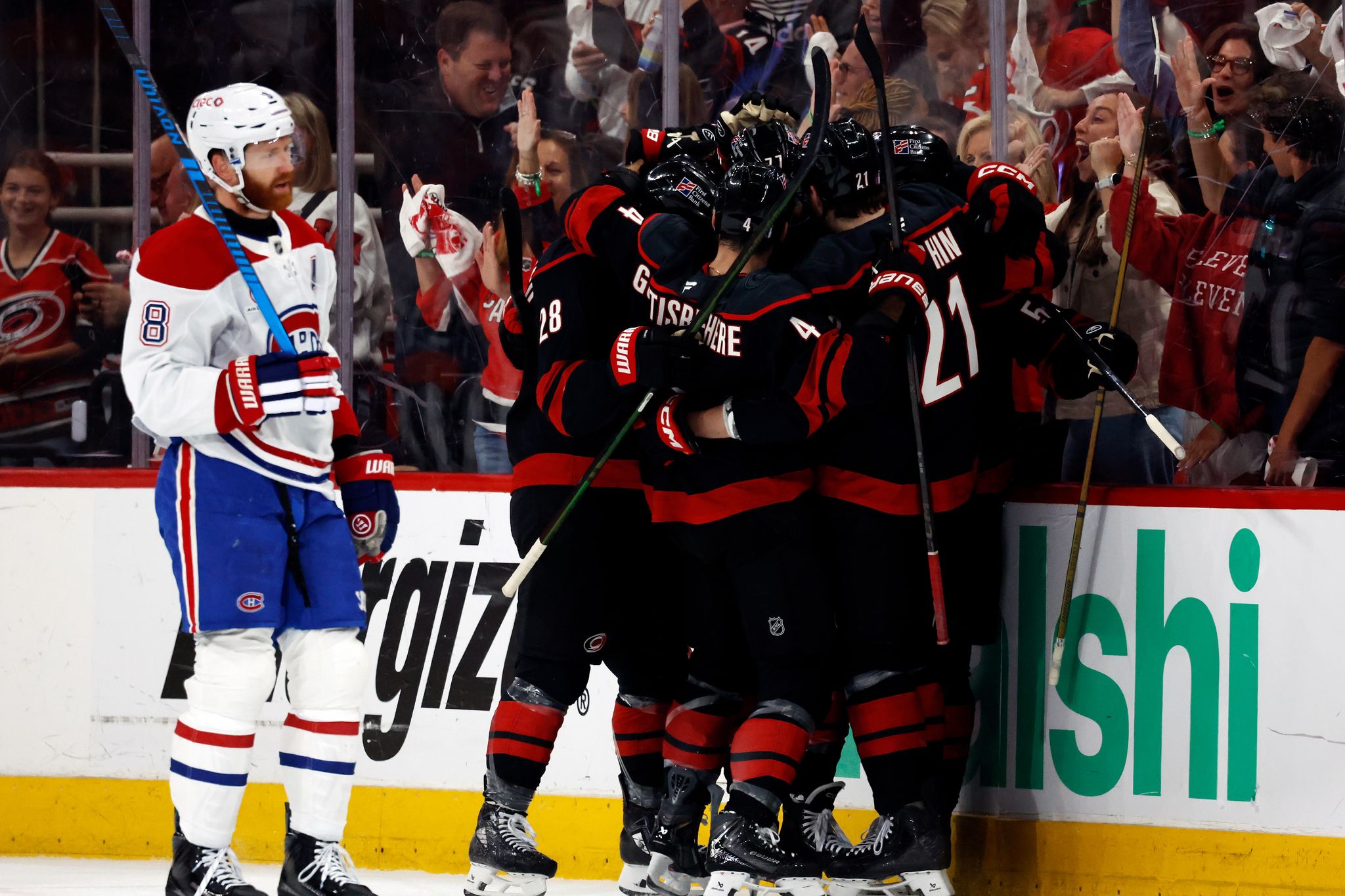 Gleich sechs Mal jubelten die Hurricanes auf dem Weg in die Stanley Cup Finals.