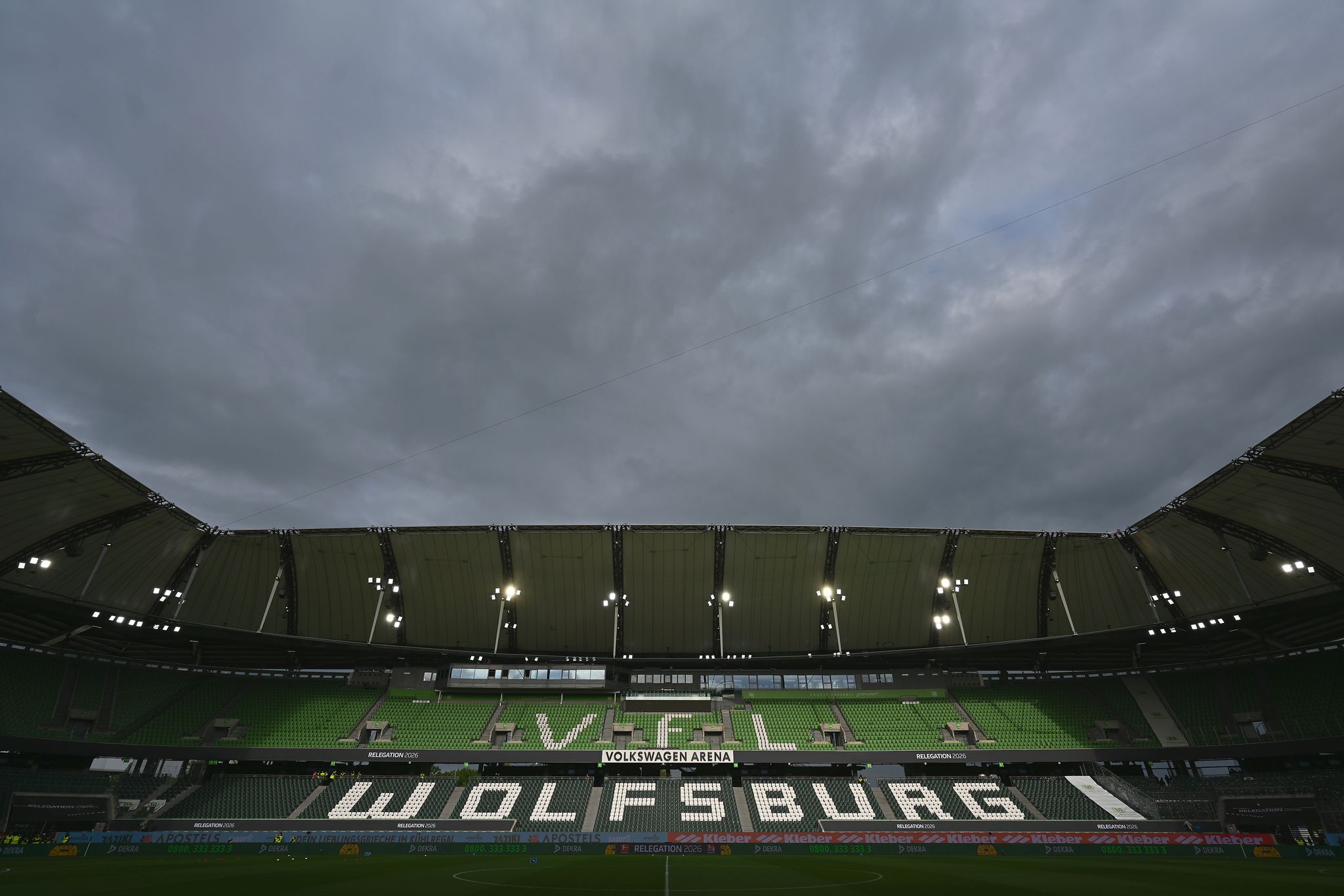 Das Stadion des VfL Wolfsburg.
