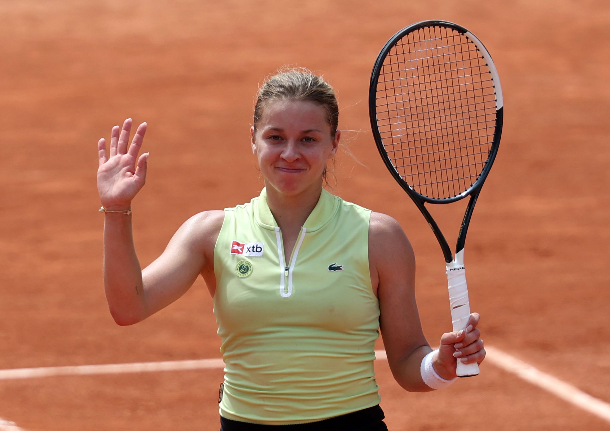 Maja Chwalinska hat bei den French Open plötzlich ein Problem - aber kein sportliches.