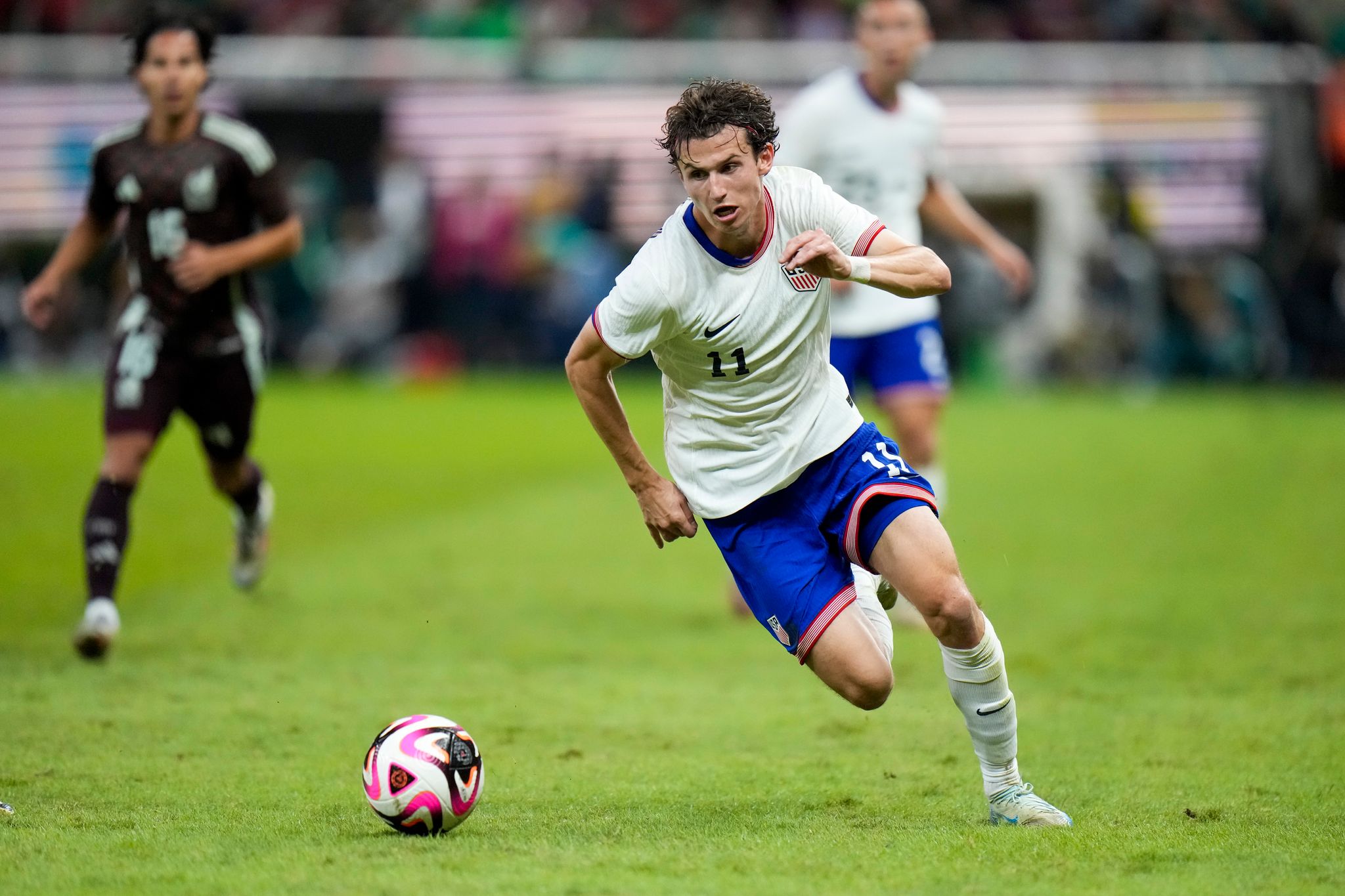 US-Nationalspieler Brenden Aaronson hat kurz vor der WM geheiratet. (Archivbild)