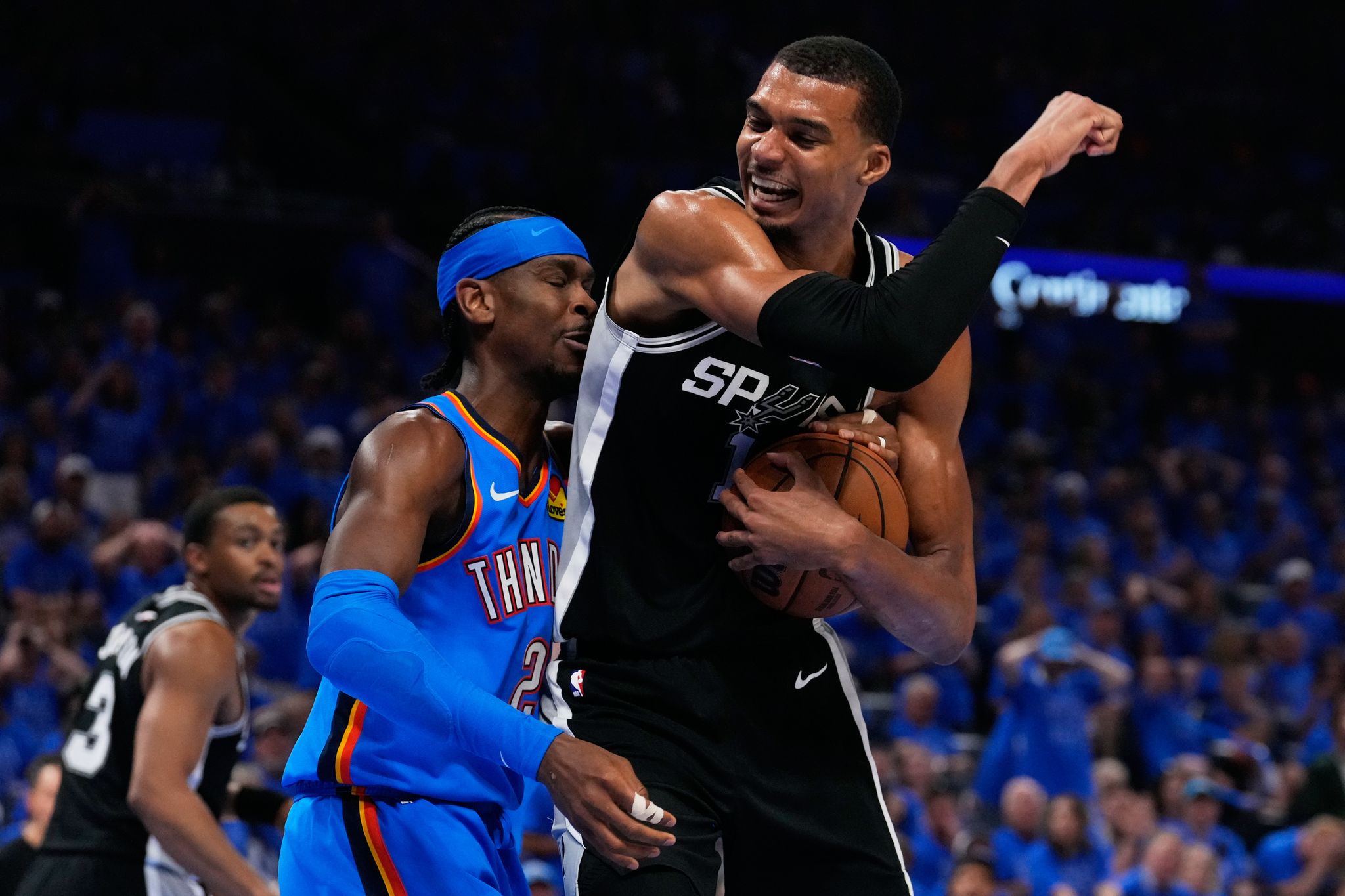 Victor Wembanyama stach Liga-MVP Shai Gilgeous-Alexander aus.