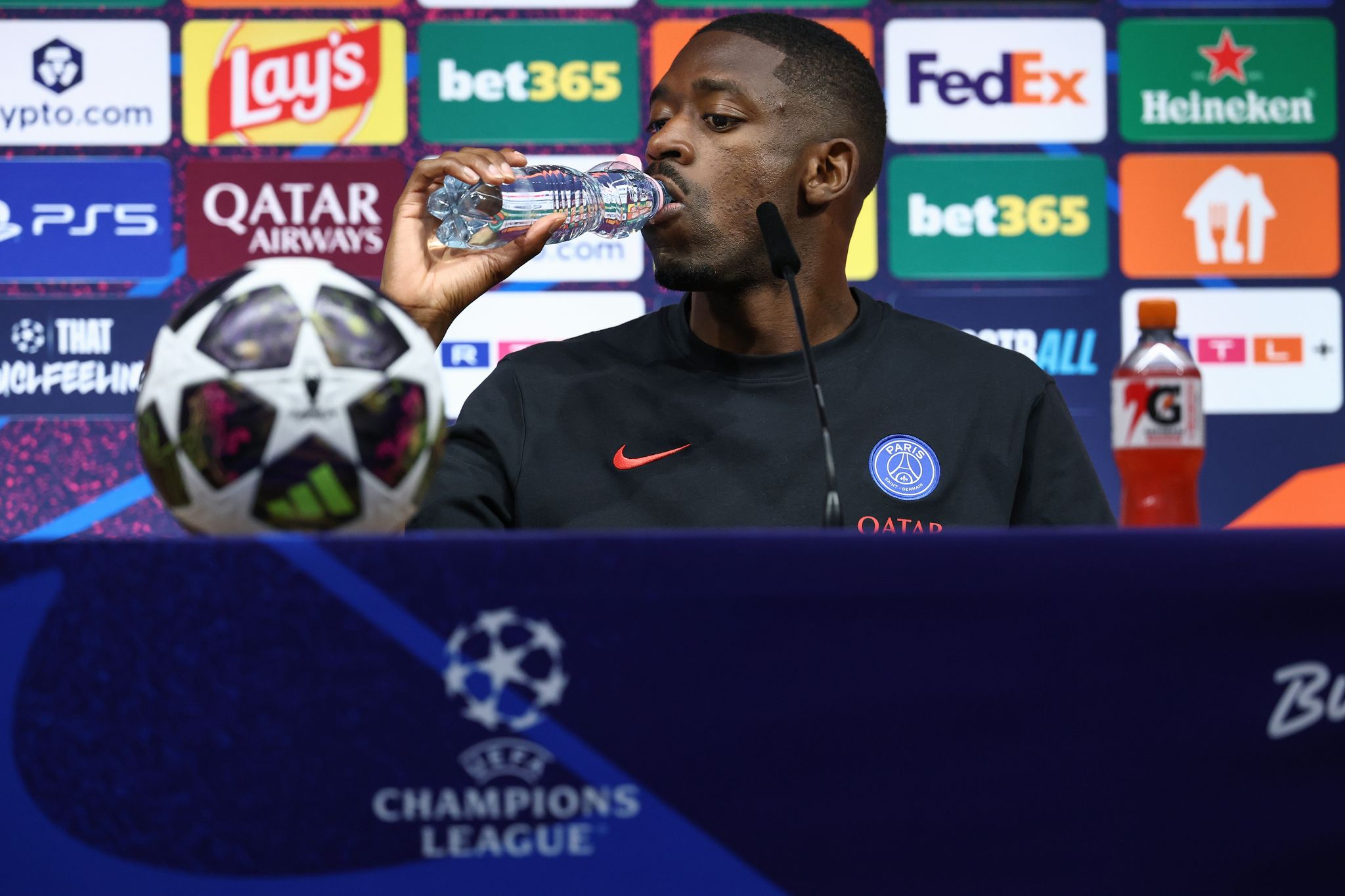 Paris Saint-Germain kann im Finale der Königsklasse auf seinen Starspieler Ousmane Dembélé zählen.
