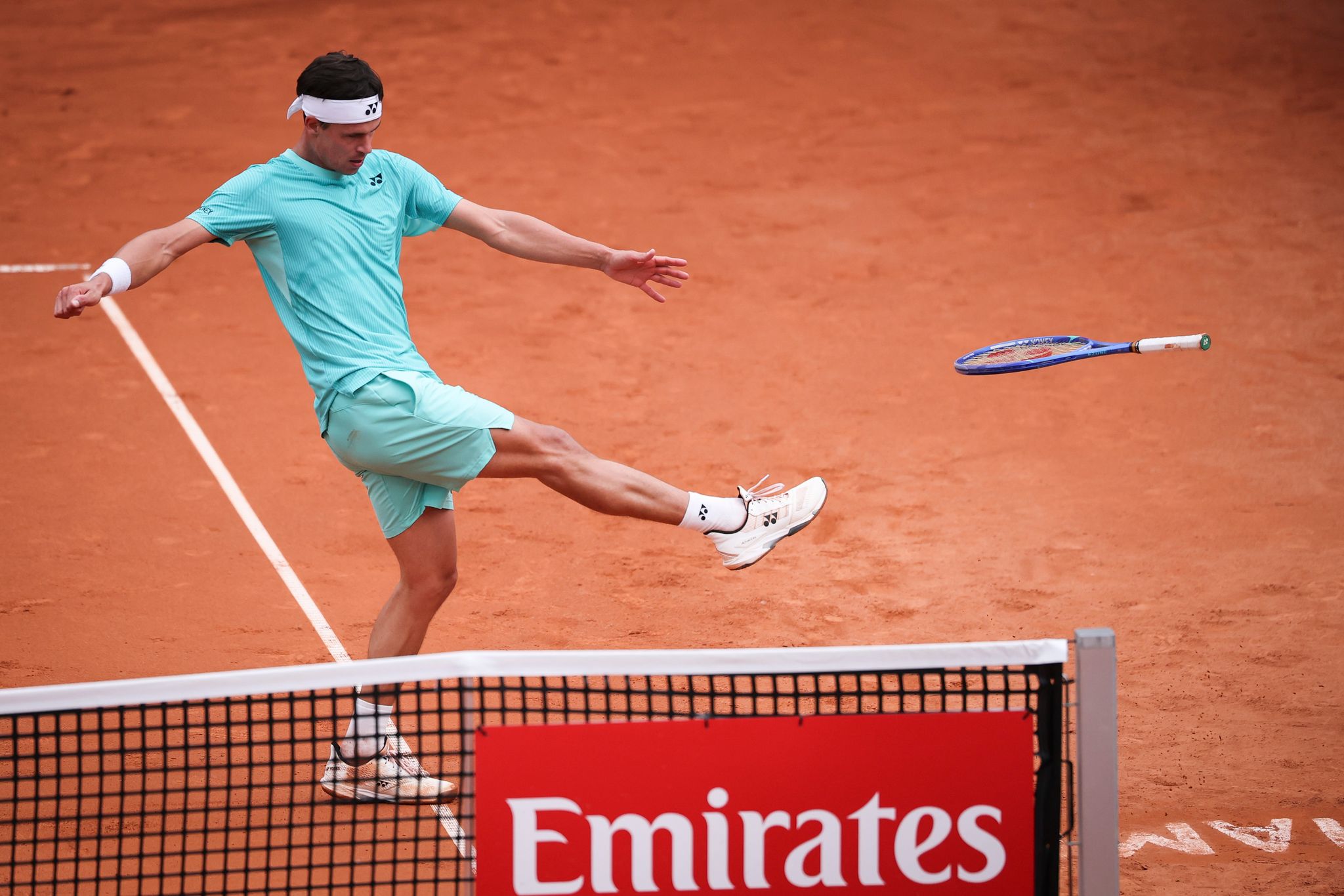 Daniel Altmaier ist im Viertelfinale des Hamburger Tennis-Turniers ausgeschieden.