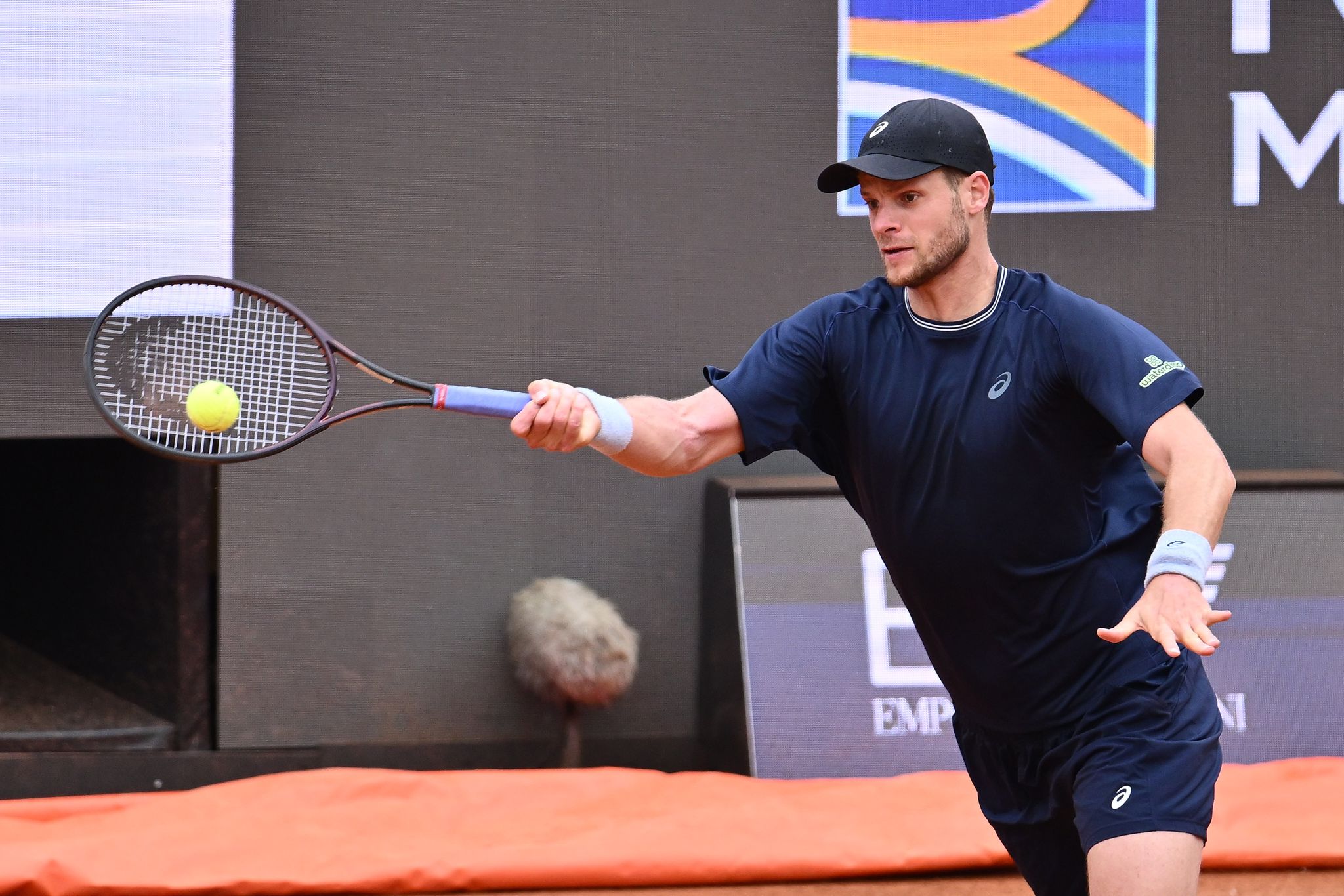 Yannick Hanfmann verlor beim Tennis-Turnier in Hamburg im Achtelfinale. (Archivbild)