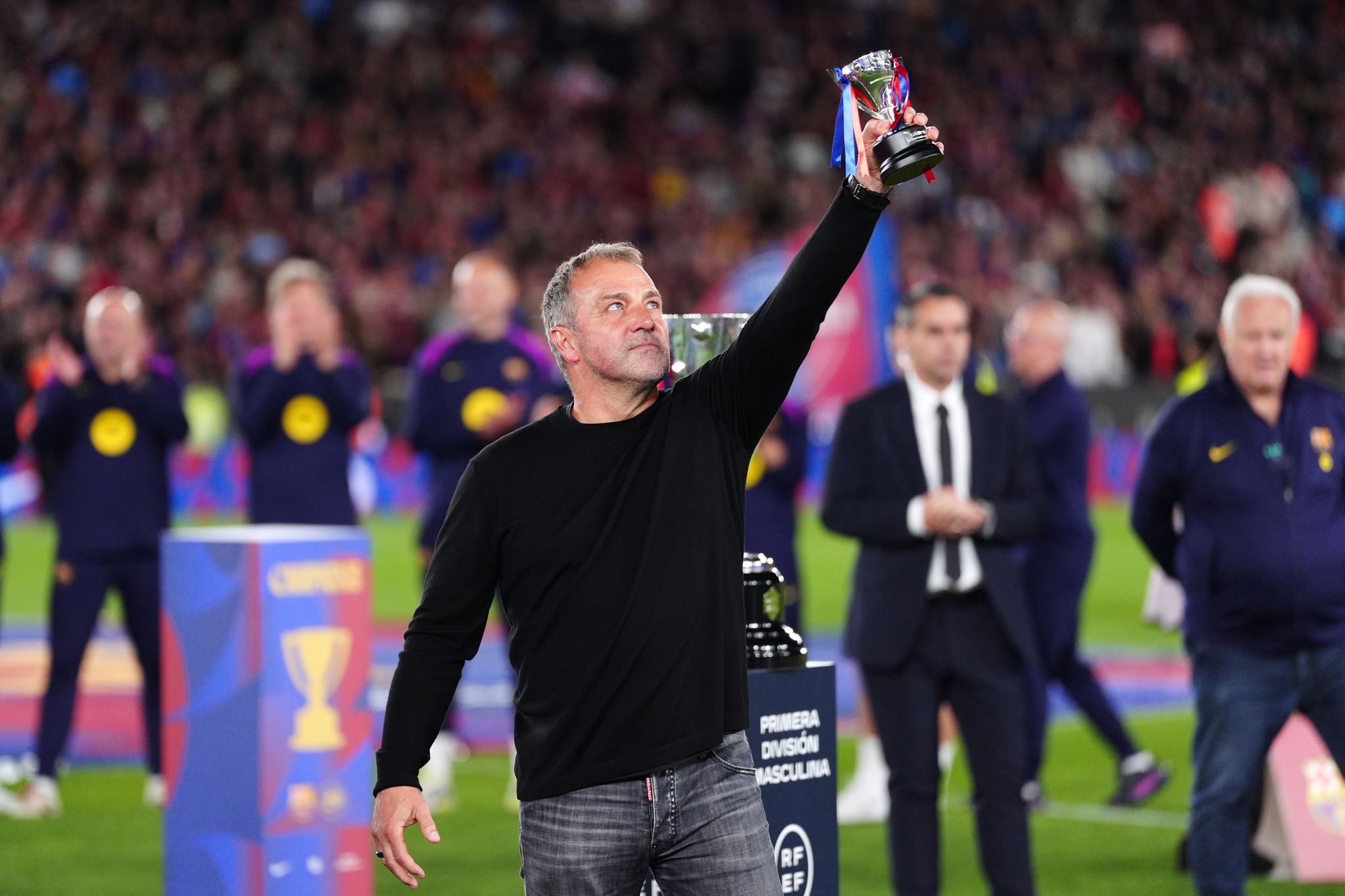 Flick will mit Barça nun auch die Champions League gewinnen. (Archivbild)