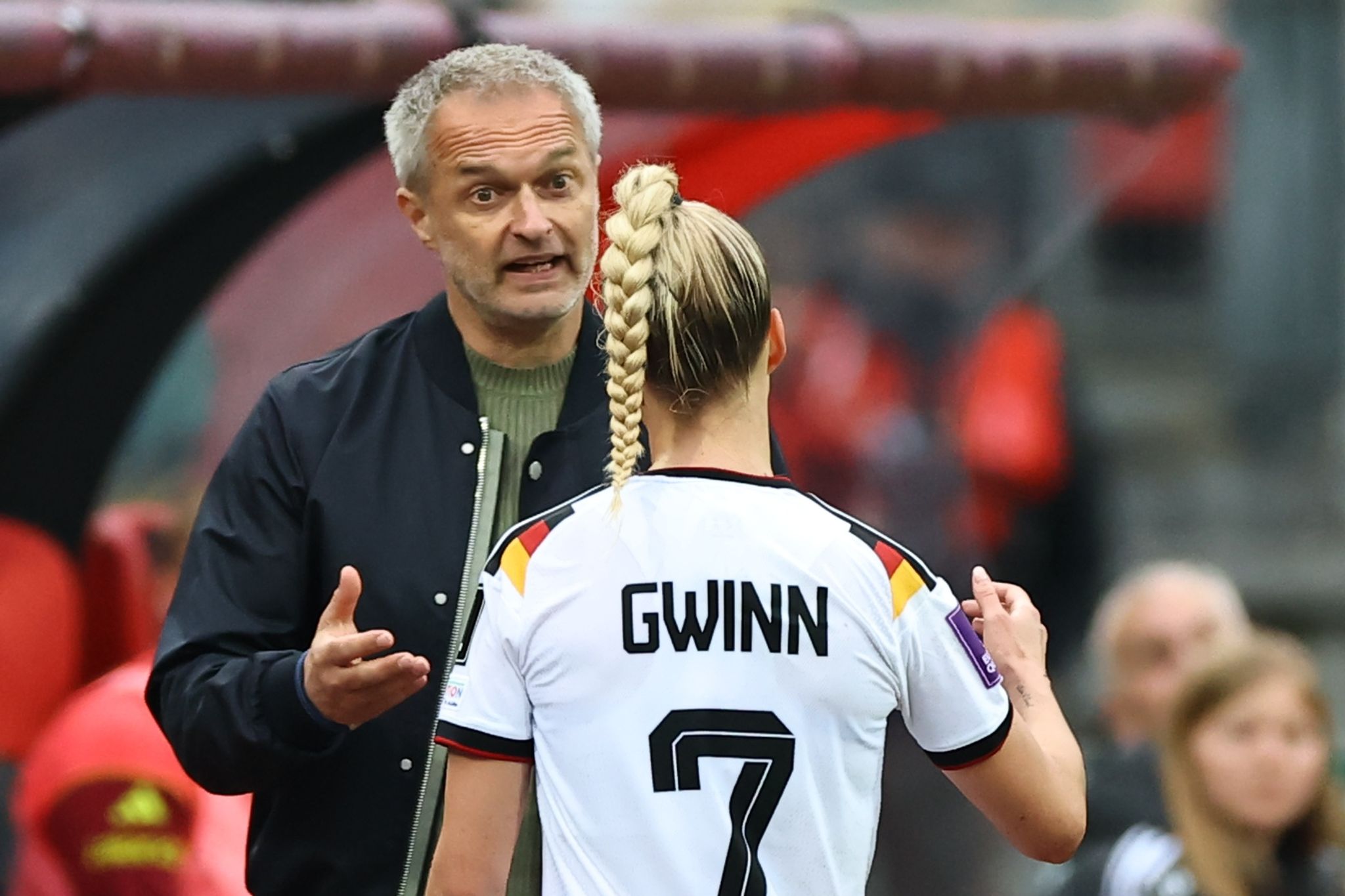 Giulia Gwinn fehlt Bundestrainer Christian Wück gegen Norwegen und Slowenien. (Archivbild)