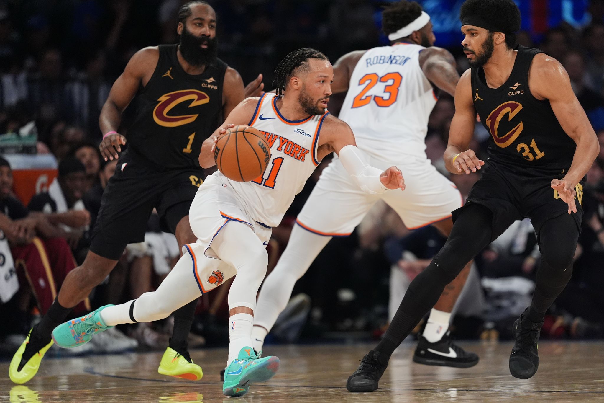 Jalen Brunson führte die Knicks zu einem nicht für möglich gehaltenen Comeback-Sieg.