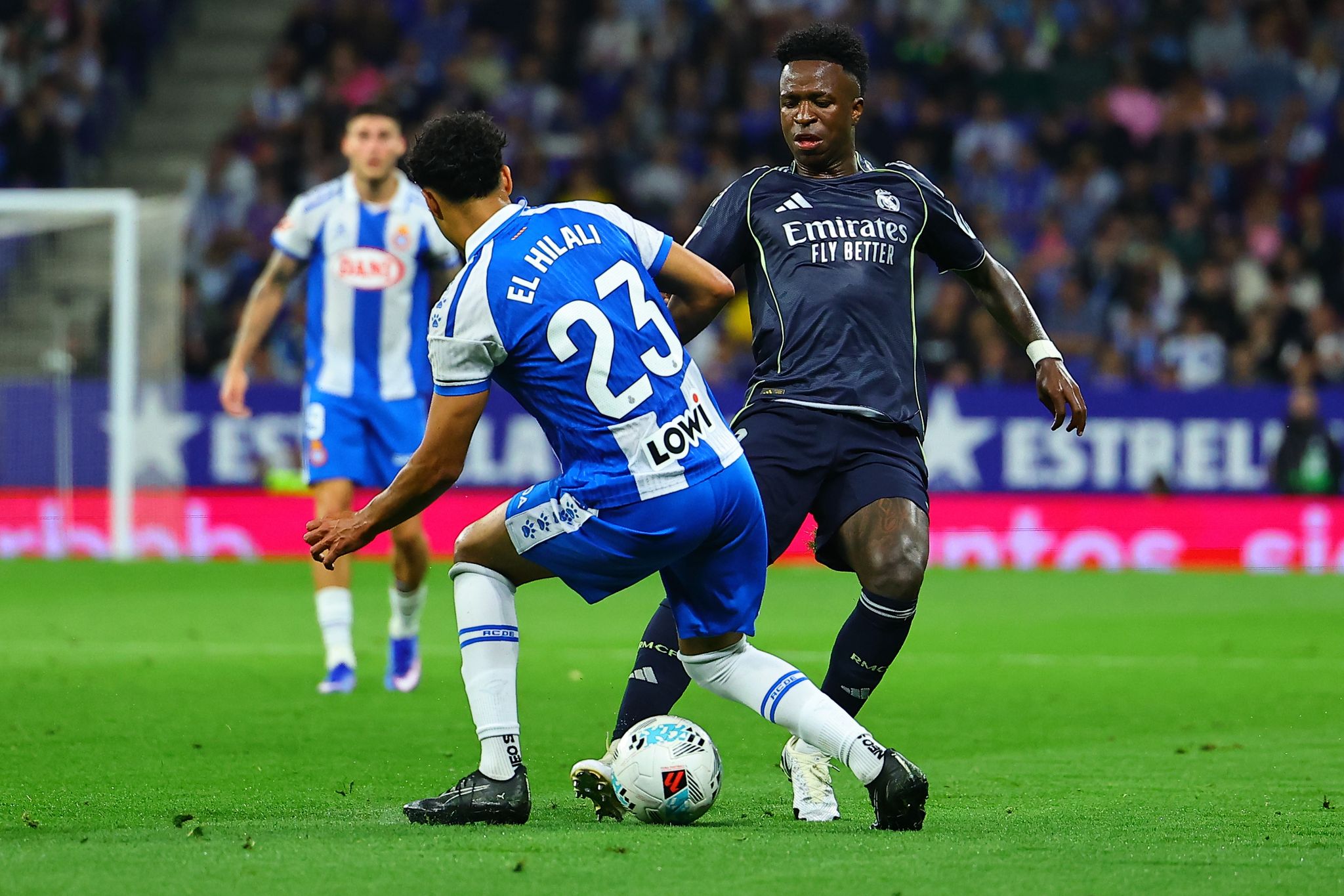 Legte einen Doppelpack auf: Vinicius Junior (r).