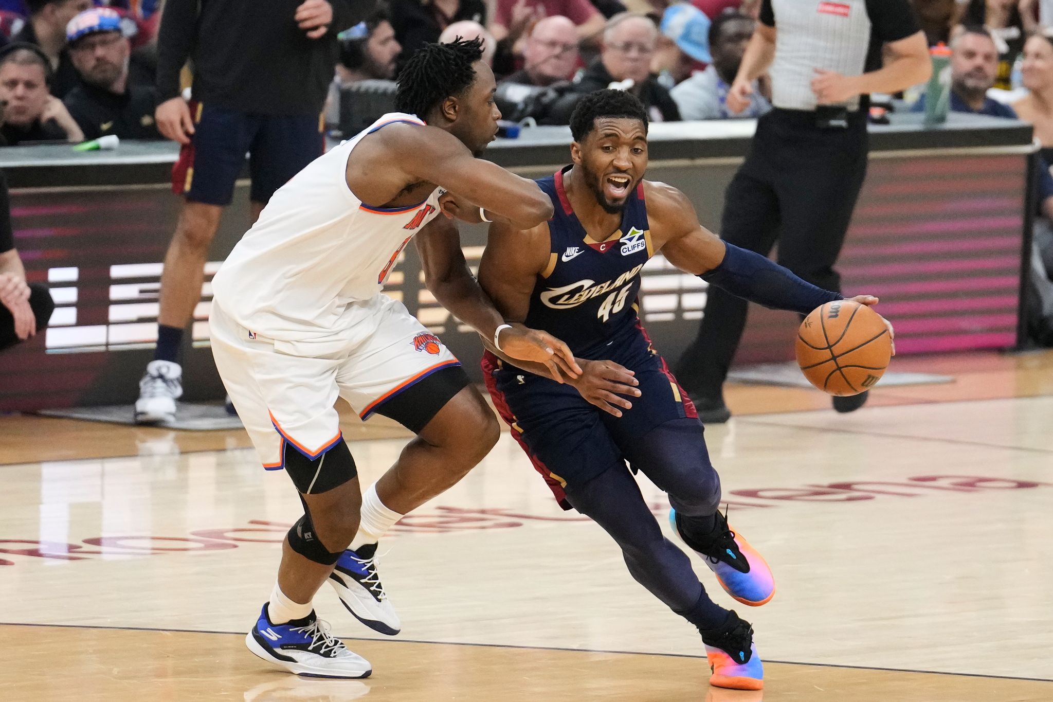 Auch Donovan Mitchell konnte die Niederlage der Cavs nicht verhindern.