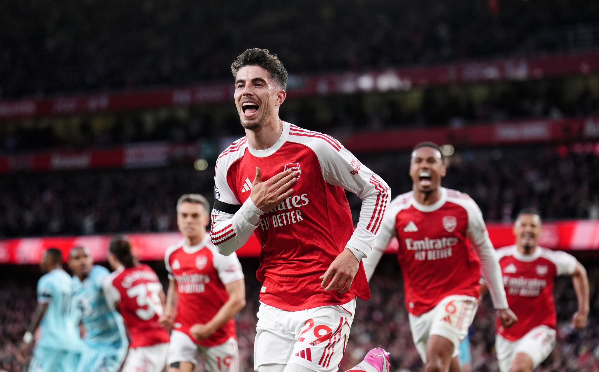 Kai Havertz traf zum 1:0 für Arsenal gegen den FC Burnley.